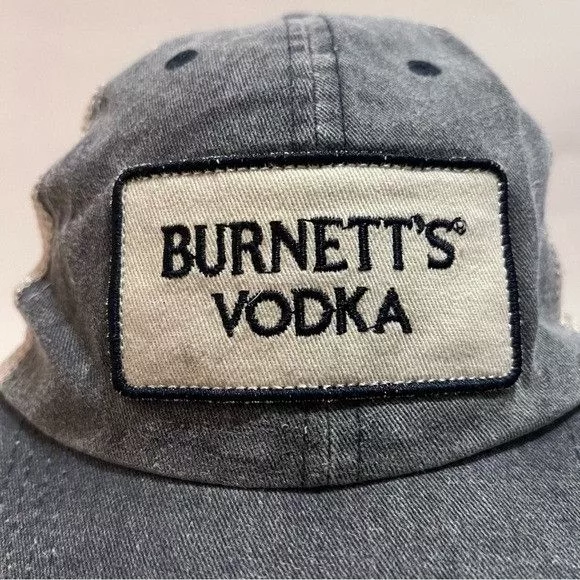 Other Hats Other Burnett’s Vodka Adjustable Hat Cap mesh adjustable strap bea Multi Streetwear