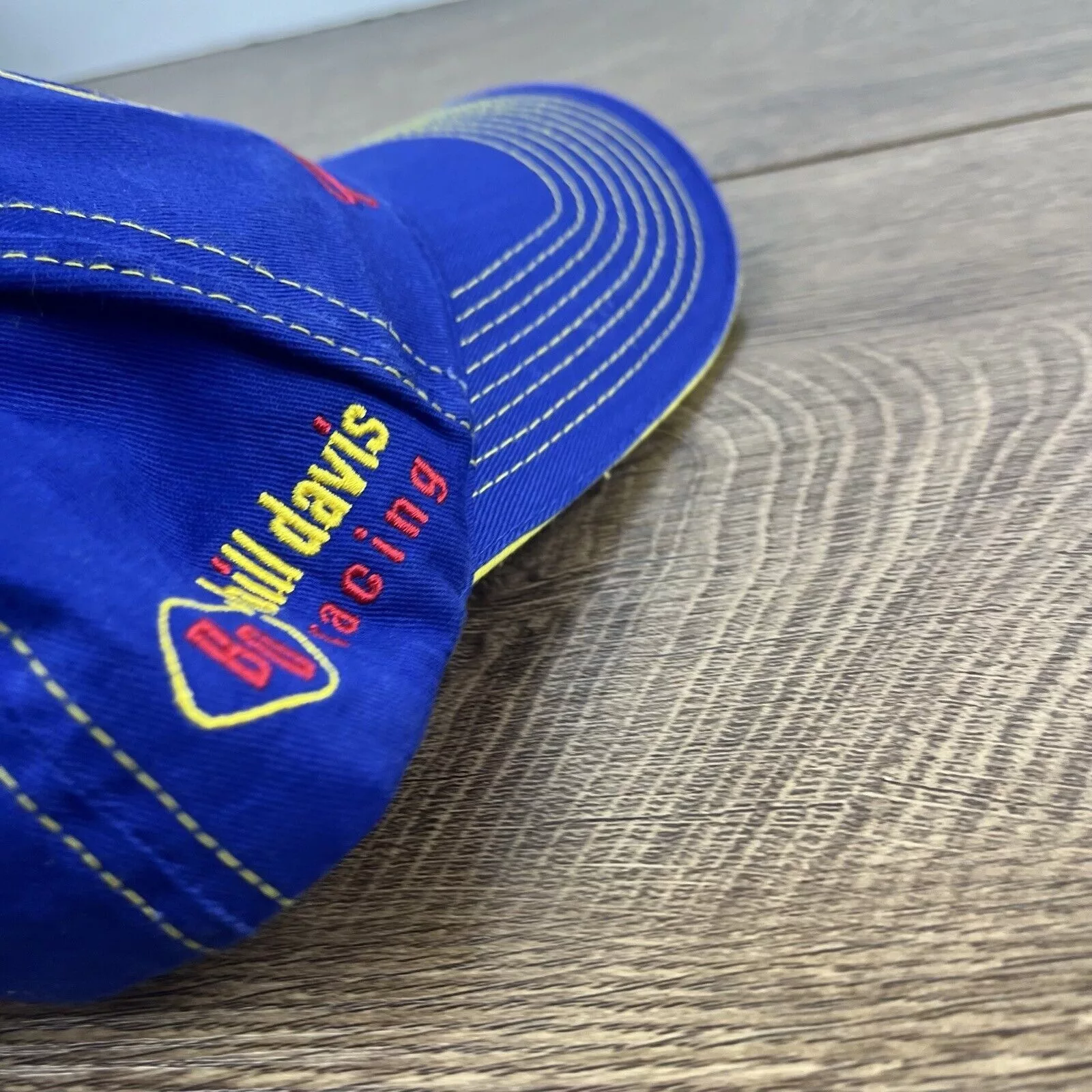 Other Hats Other Bill Davis Racing Hat NASCAR Racing Hat Blue Cap Adjustable