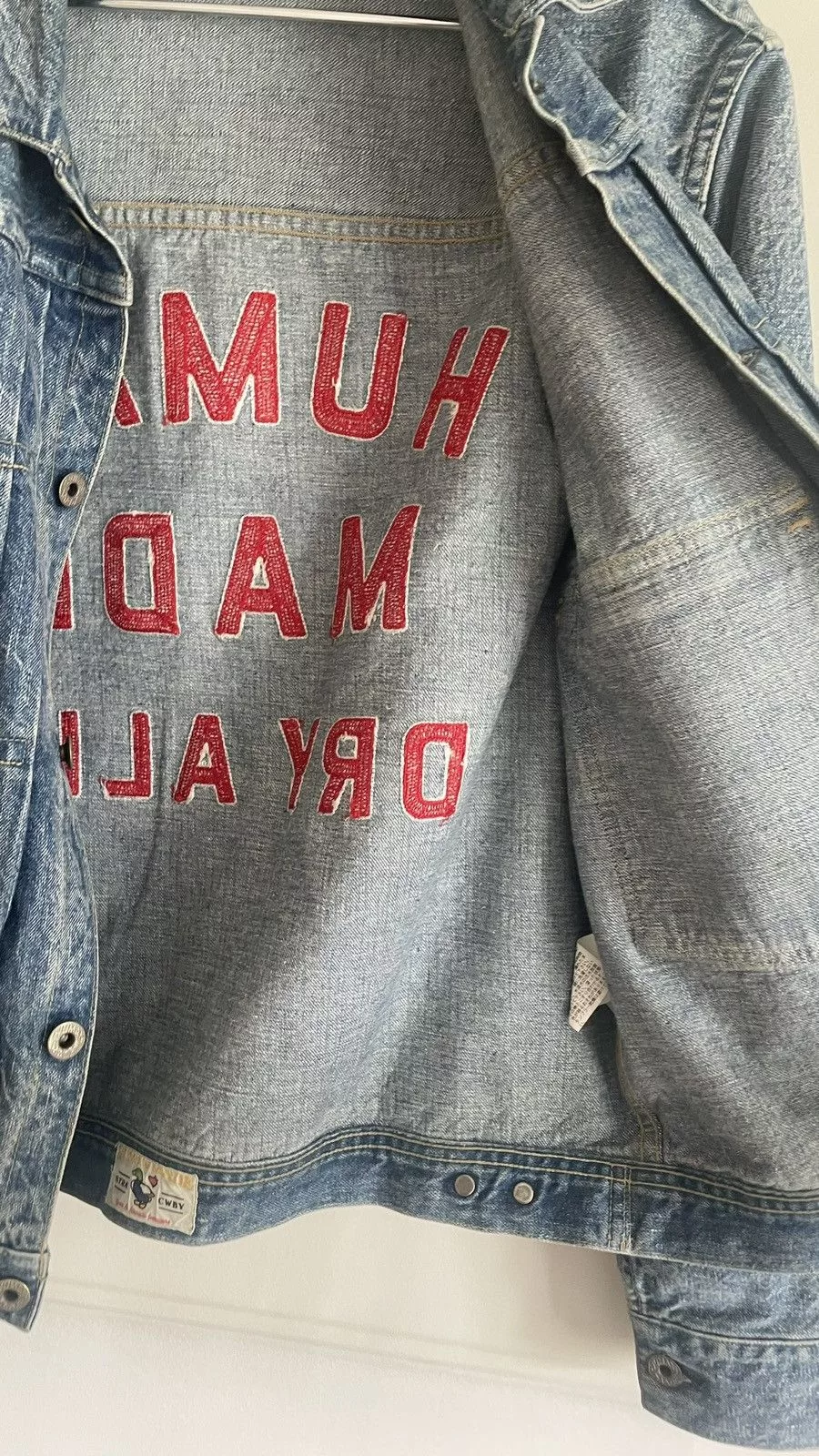 Human Made Denim Jackets Human made demin work jacket Blue