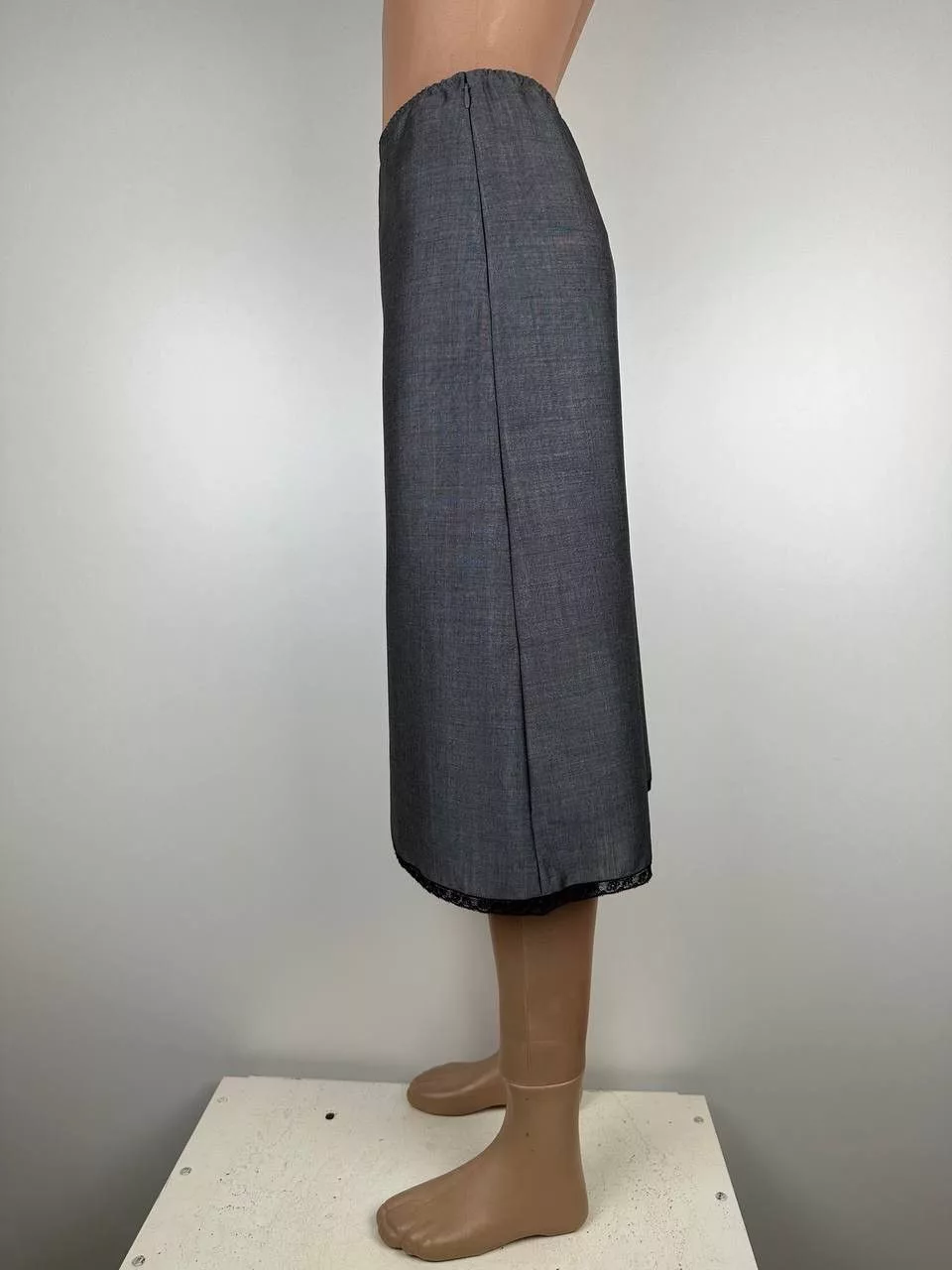 Prada Midi Skirts Skirt Prada Gray