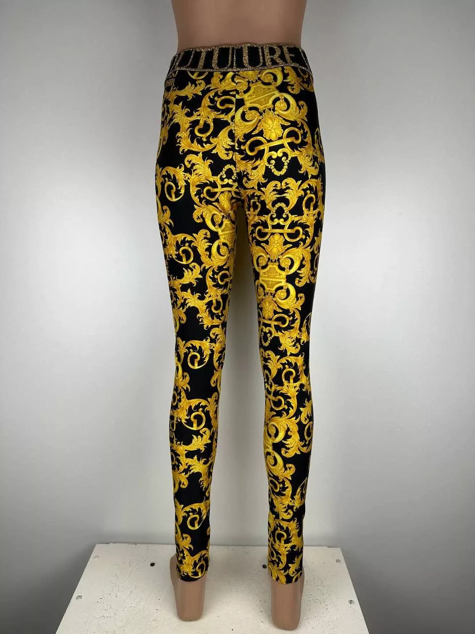Versace Jeans Couture Leggings Versace Couture Gold