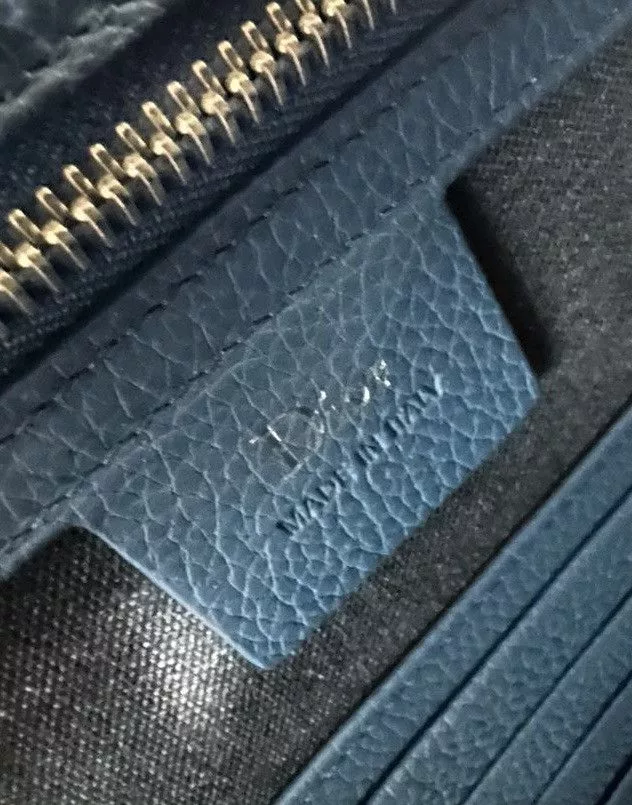 Dior Bags Luggage Authentic Dior Homme Clutch Document Blue