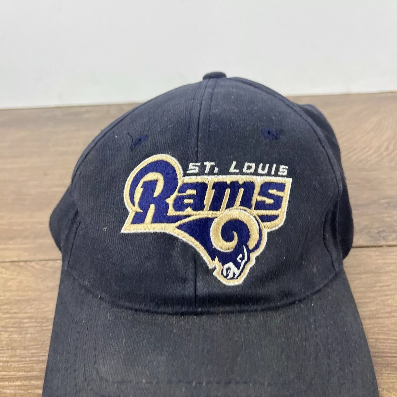 Other Hats Other St. Louis Rams Hat Blue Rams NFL Hat Blue Hat Adjustable Blu