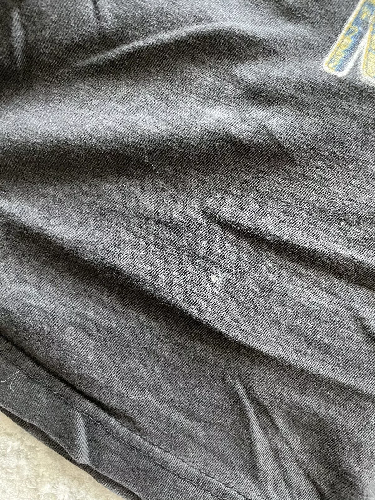 Vintage Short Sleeve T Shirts Vintage Band Tee Black