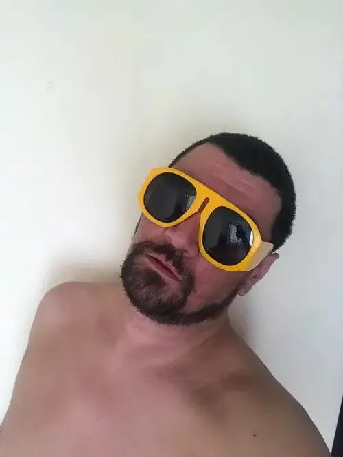 Other Sunglasses Other Oversized Square Goggle Steampunk Big Frame Sunglasses Yellow Streetwear