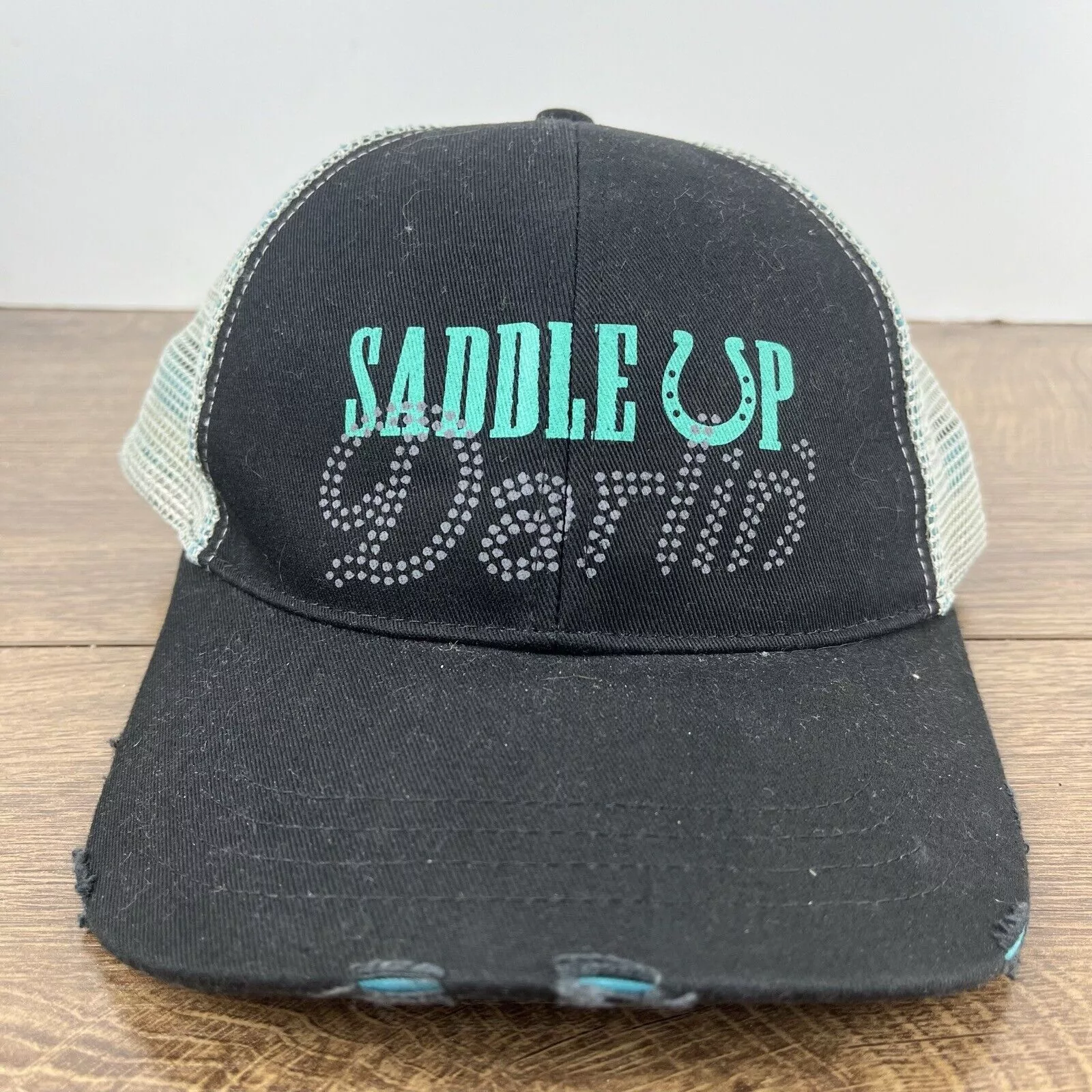 Other Hats Other Saddle Up Darlin' Hat Saddle Up Hat Black Adjustable Hat Bla