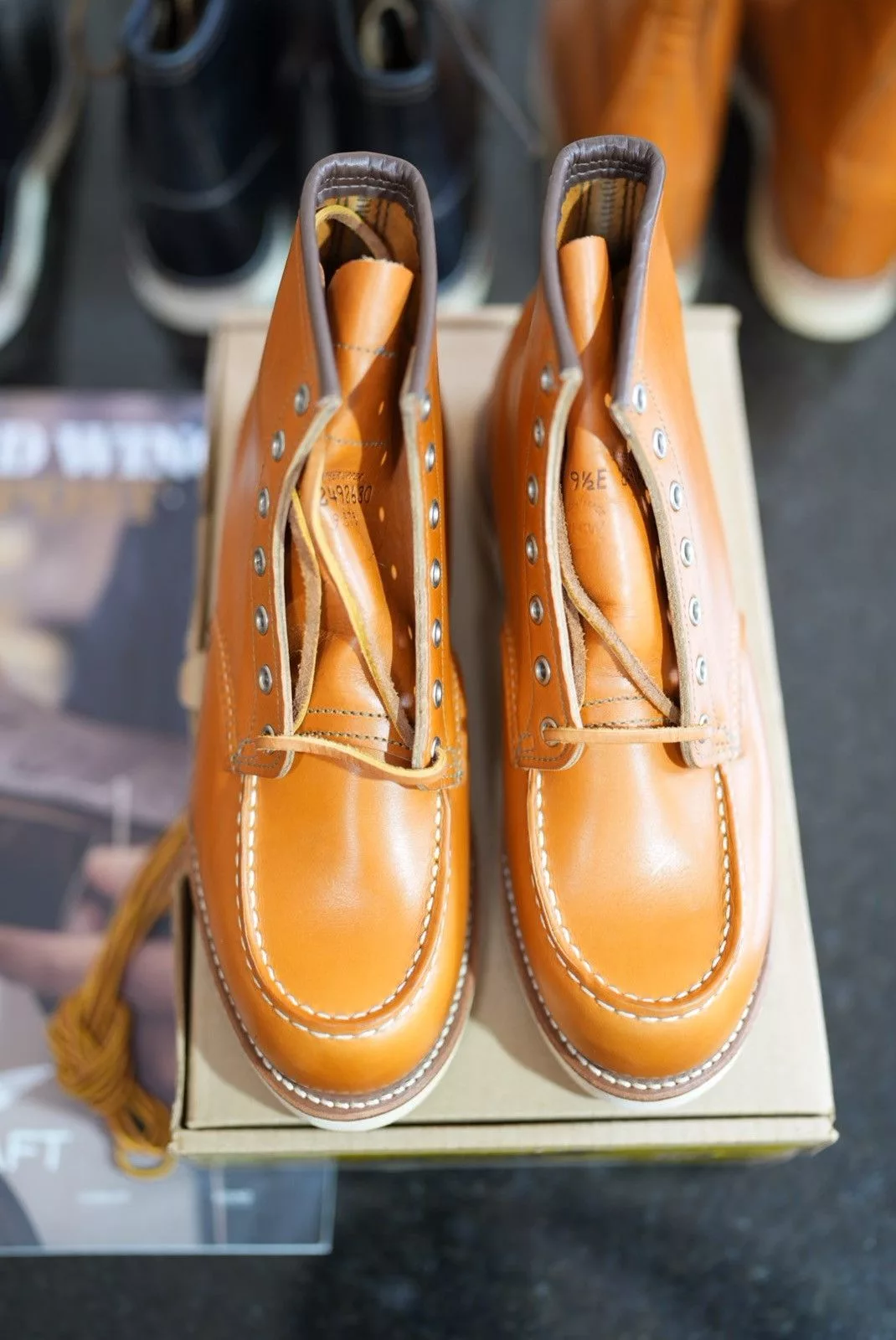 Red Wing Boots Red wing 9875 Moc Toe Multi Vintage