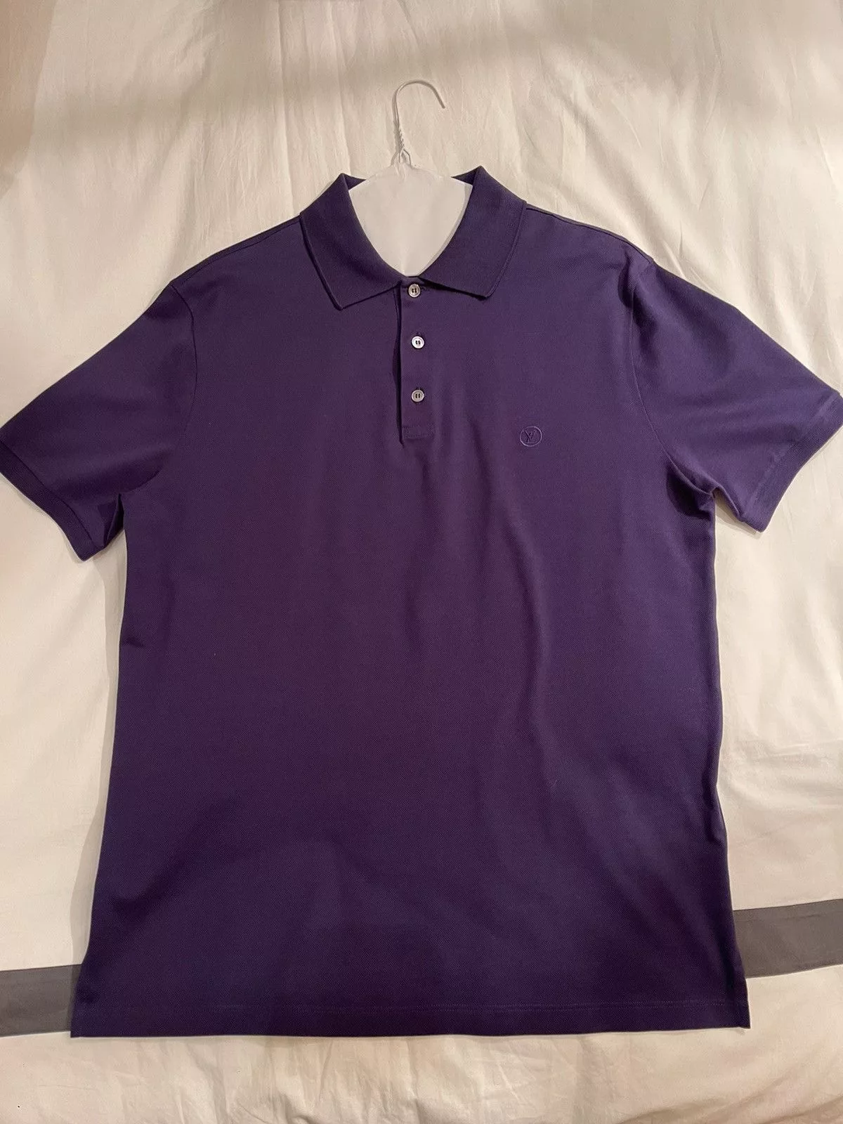 Louis Vuitton Polos Louis Vuitton blue/purple Classic Polo