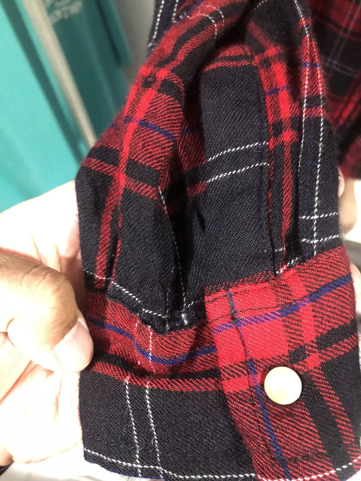 Vintage Shirts Button Ups Vintage × Zara VINTAGE x ZARA BASIC x SHIRTS BLACK RED
