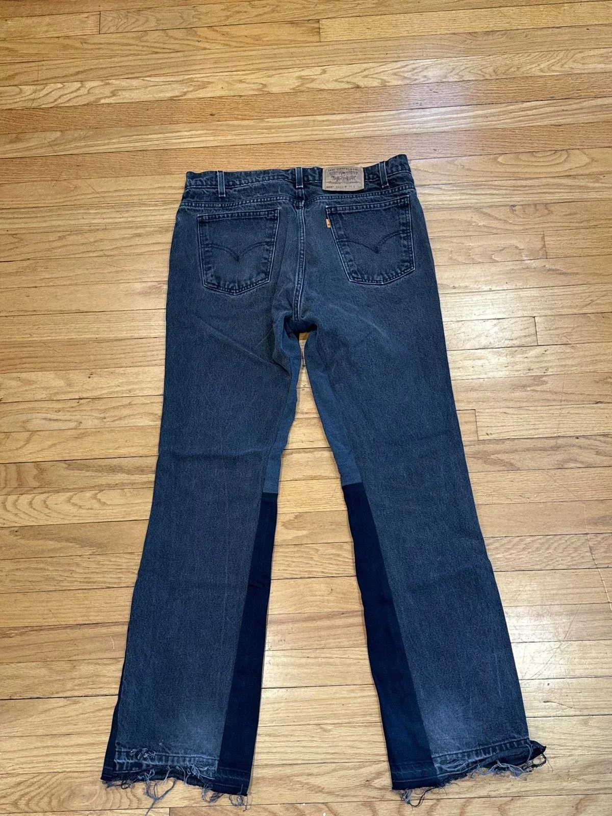 Other Denim Other Custom Orange Tab Levi Gallery Dept Inspired Black