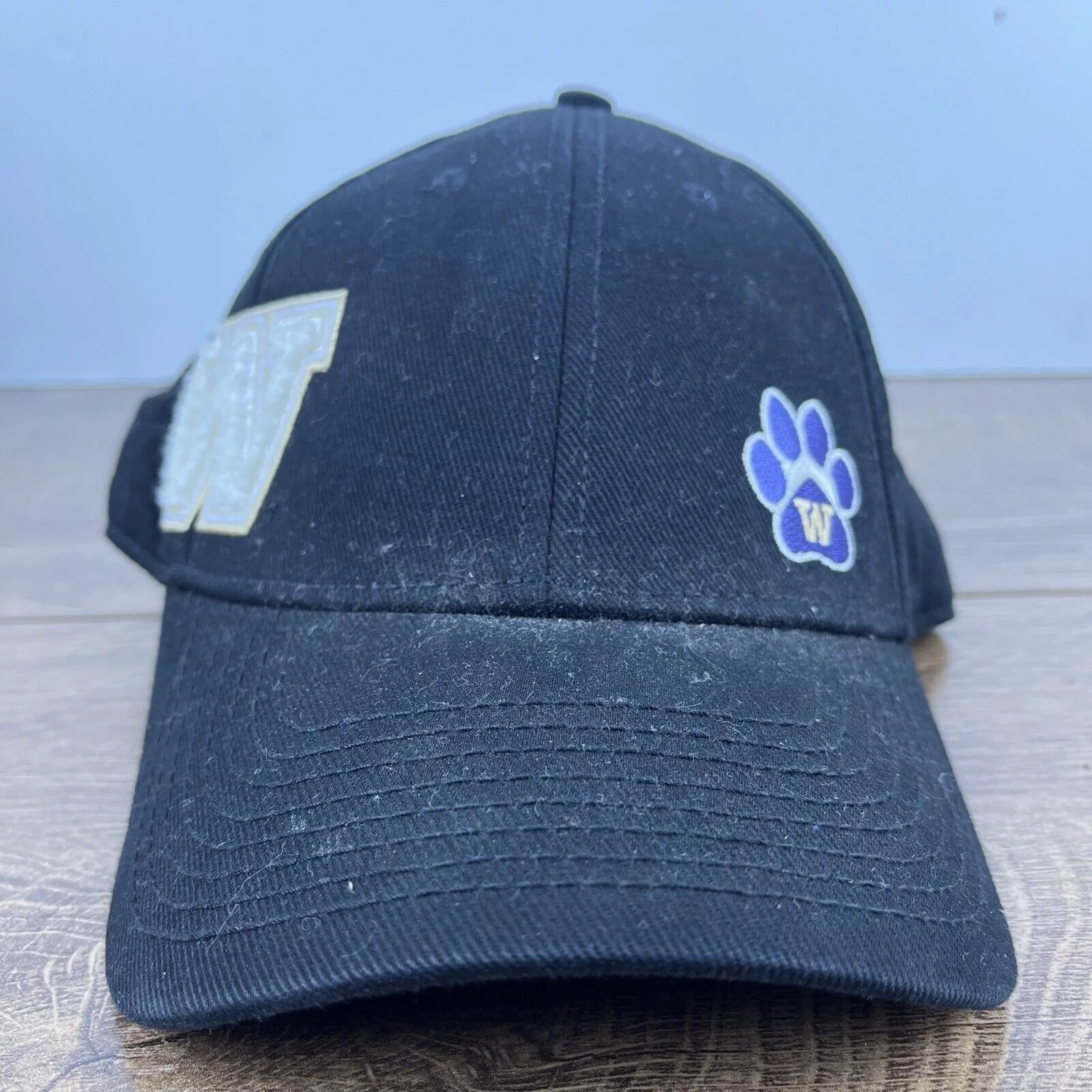 Other Hats Other Washington Huskies Hat NCAA Huskies Black Hat Adjustable Adu