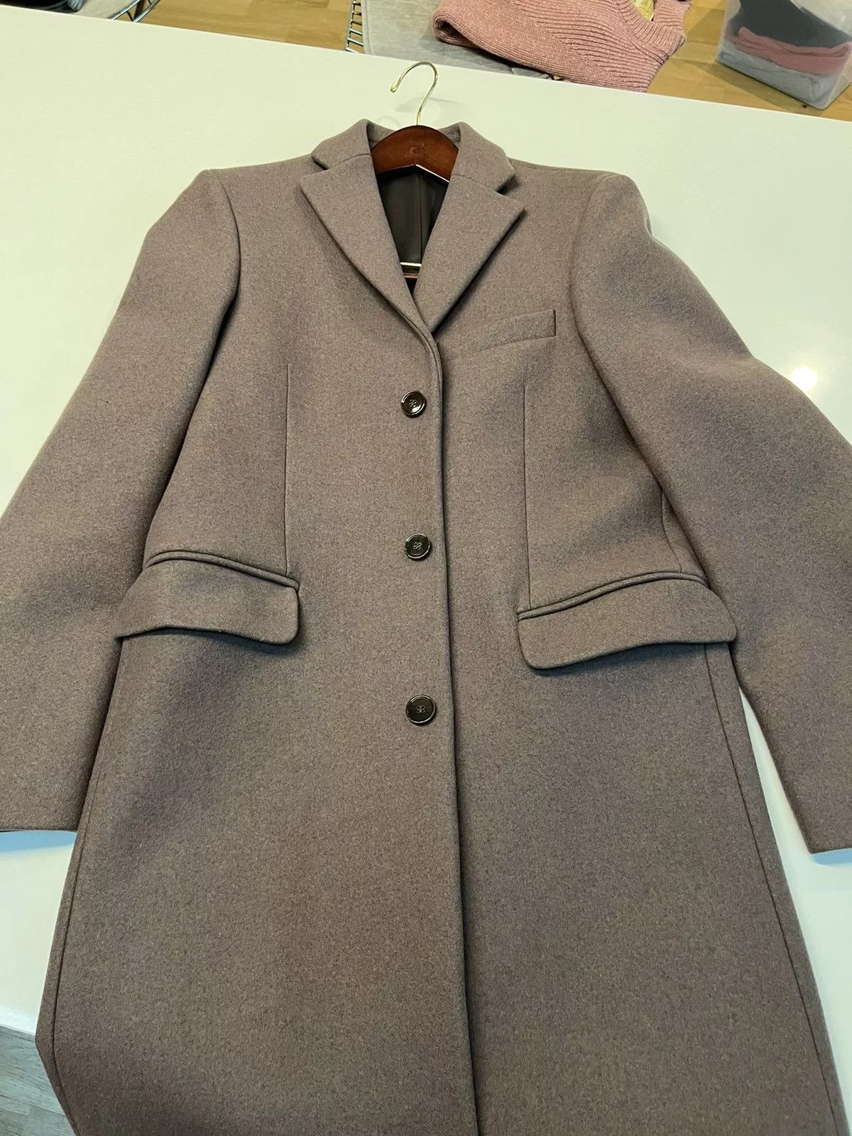 Acne Studios Heavy Coats Acne Studios winter pea coat Multi
