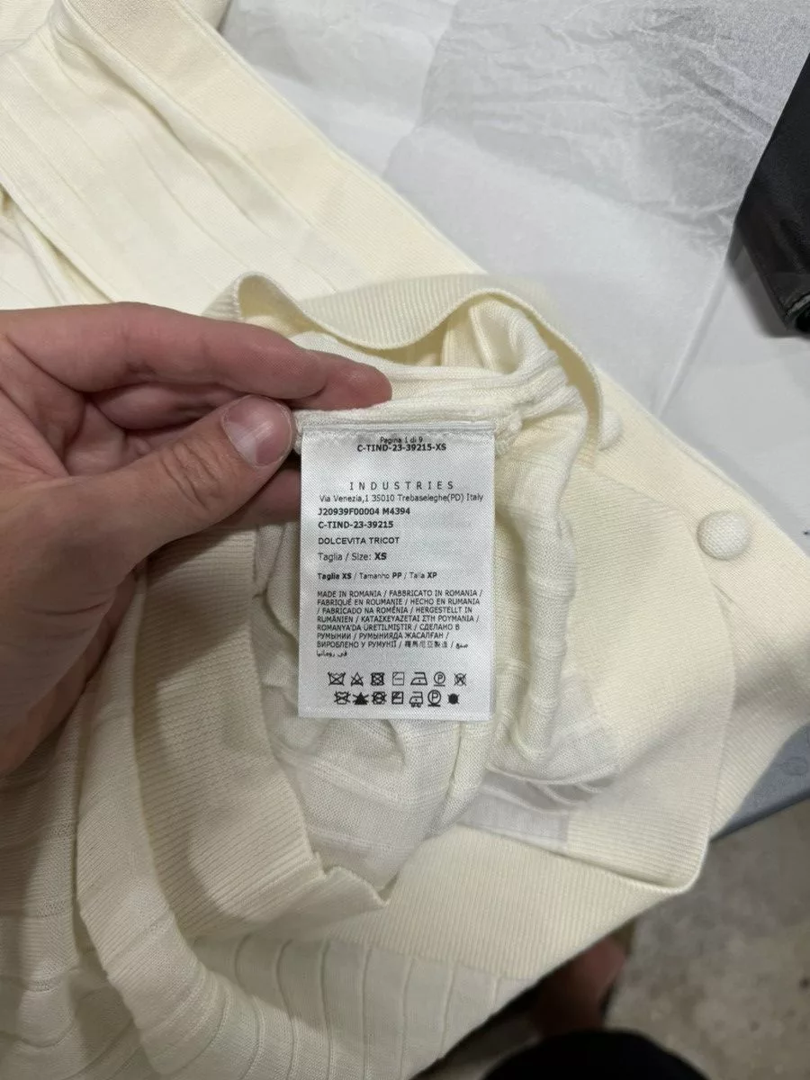 Moncler Sweaters Moncler Turtleneck Sweater NEW 900$ White