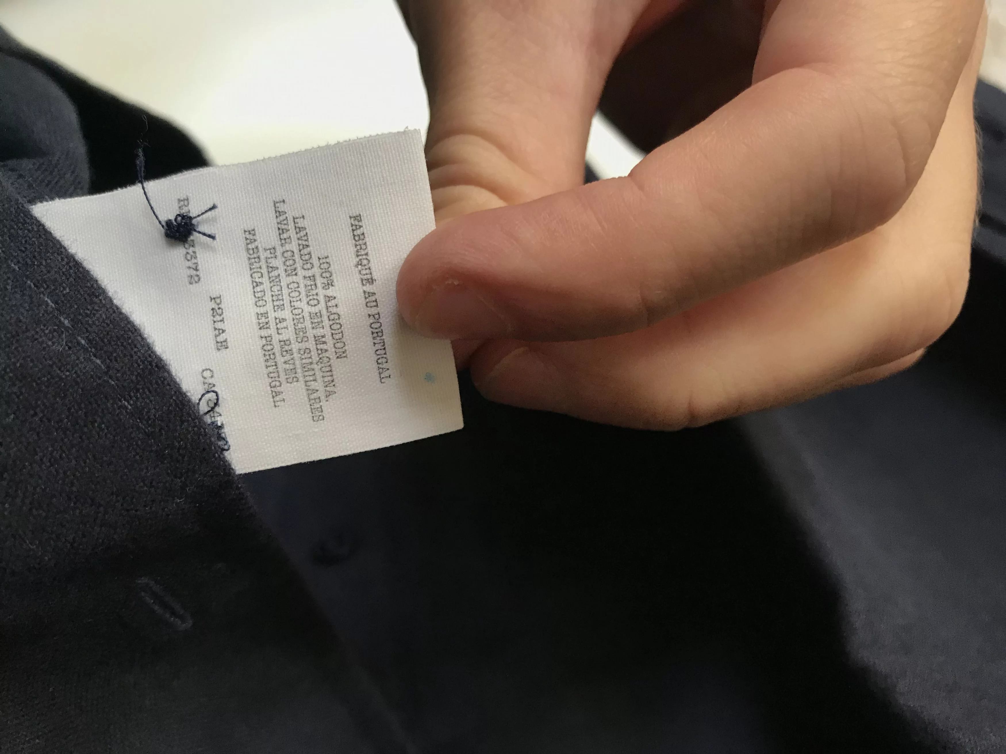 YMC Shirts Button Ups NEW SS18 YMC dark navy shirt Blue