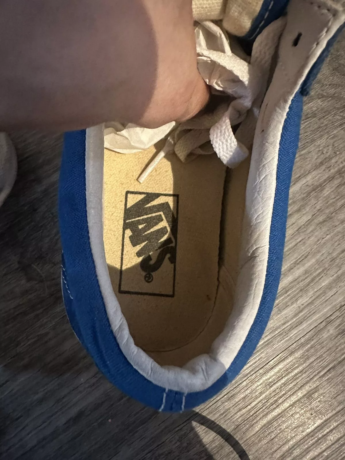Vans Low Top Sneakers Vans Old Skool Low Blue