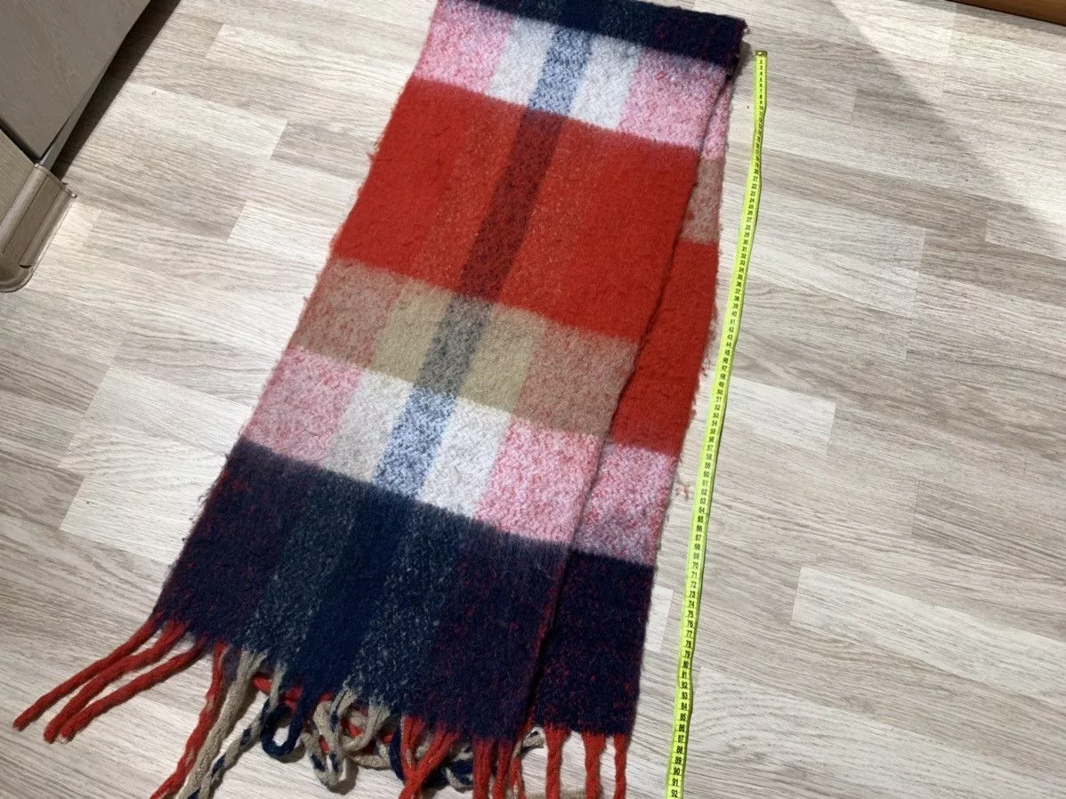 Barbour Scarves Barbour × Designer Barbour big scarf Multi