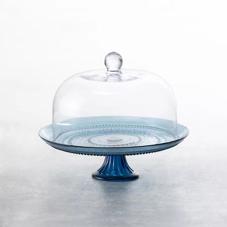 Jupiter Cornflower Cake Stand 13x13x4.3"  