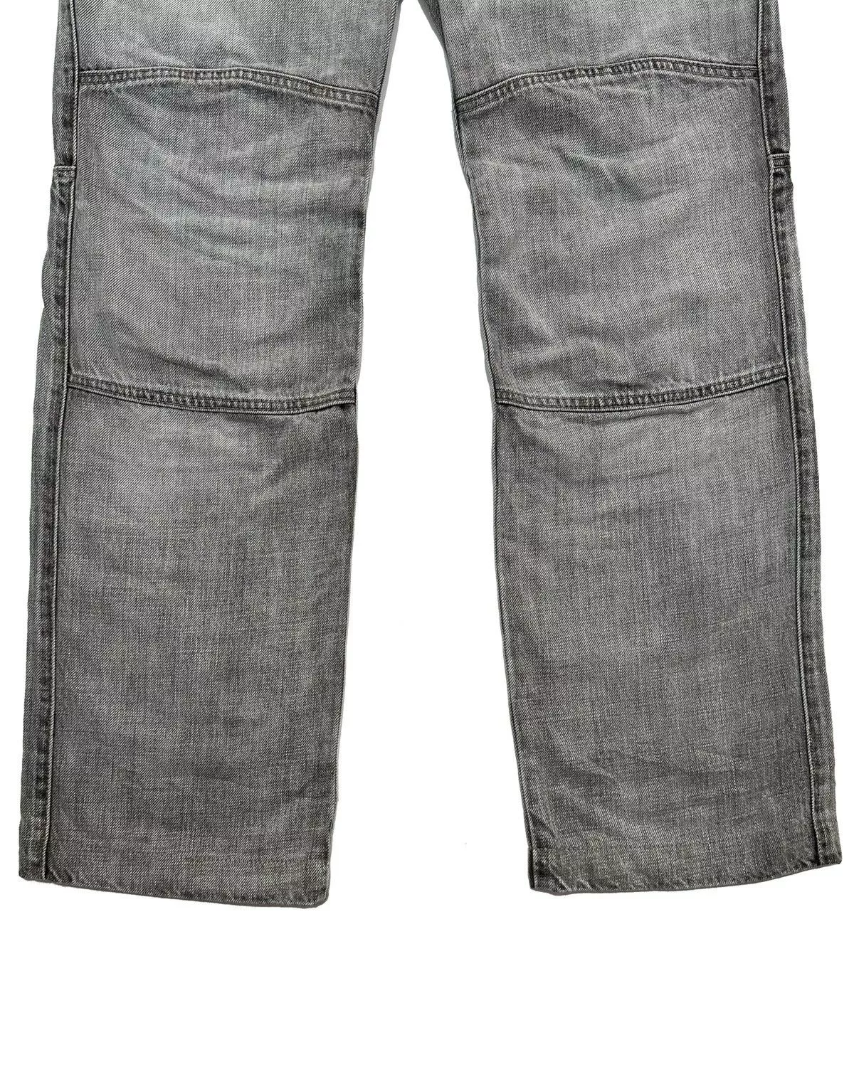 Marithe + Francois Girbaud Denim Marithe + Francois Girbaud × Vintage Marithe Francois Girbaud Biker Denim Jeans Gray