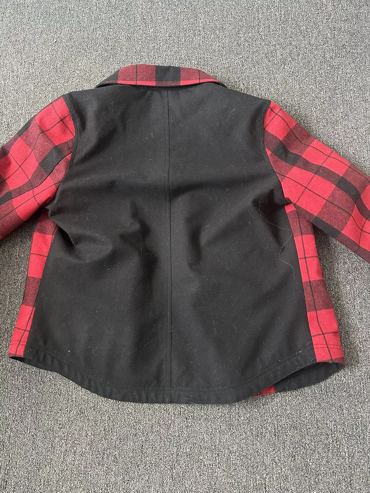 Pendleton Light Jackets Pendleton Red & Black plaid wool jacket button and zipper