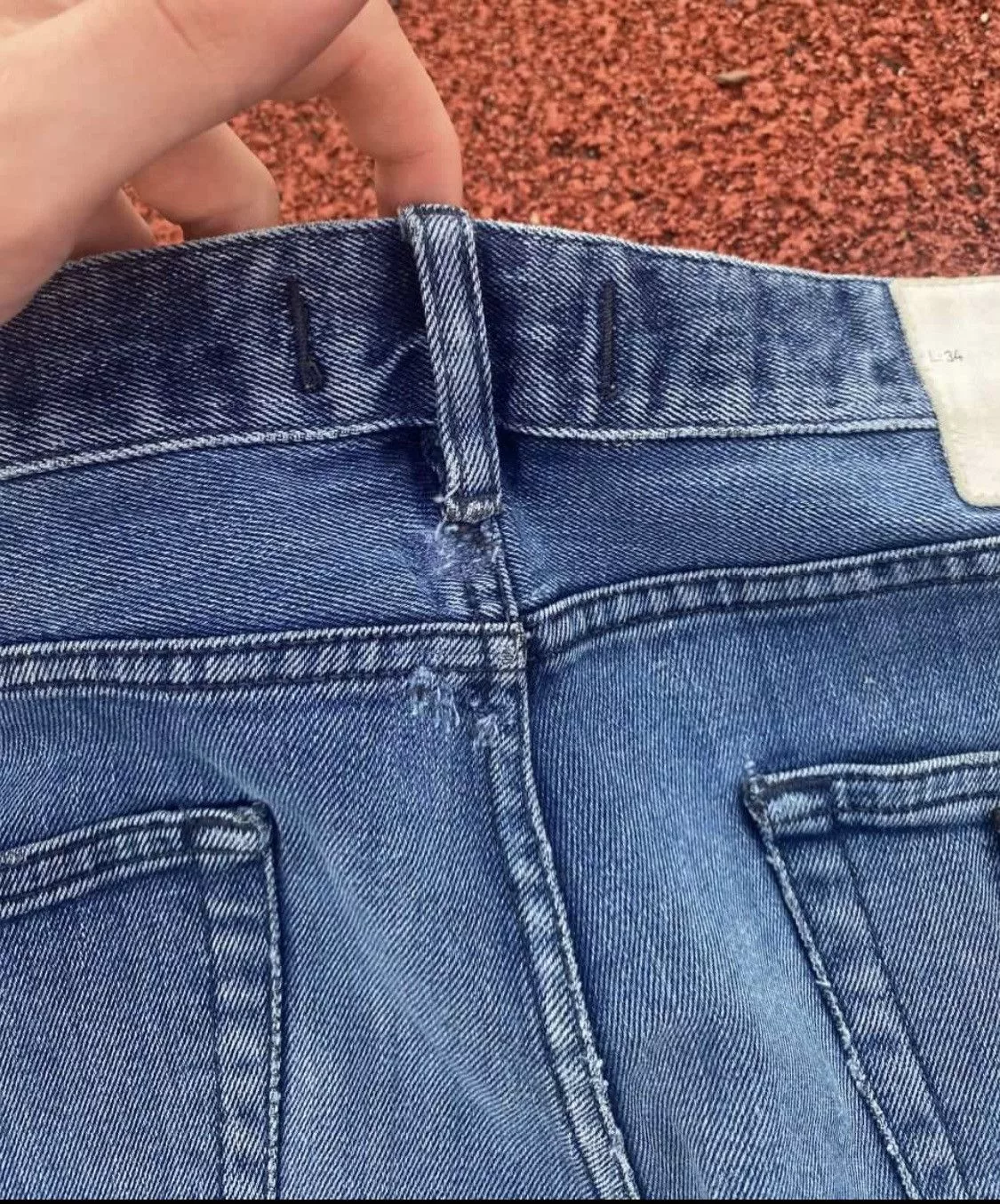 Stone Island denim pants Blue