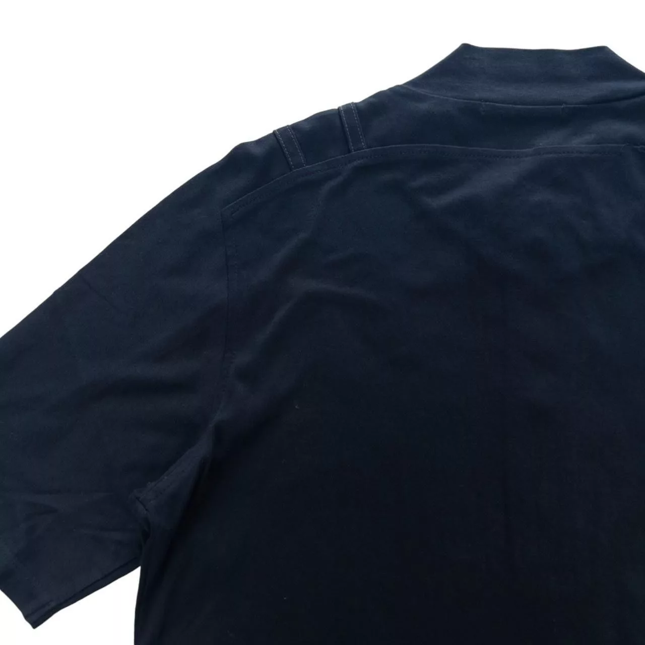 Marithe + Francois Girbaud Polos Vintage Marithe + Francois Girbaud Zip Up T Shirt Size M Black