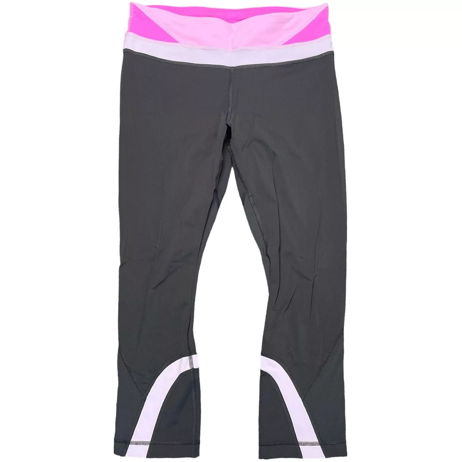 Lululemon Leggings Lululemon Run Inspire Crop Gray