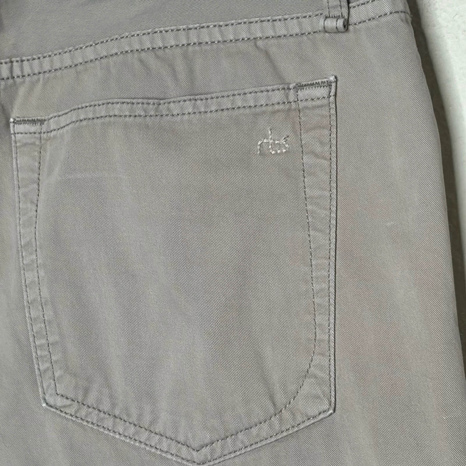 Rag & Bone Casual Pants Rag & Bone Standard Issue Fit 2 Slim Leg Pants Stone Size 36 Brown