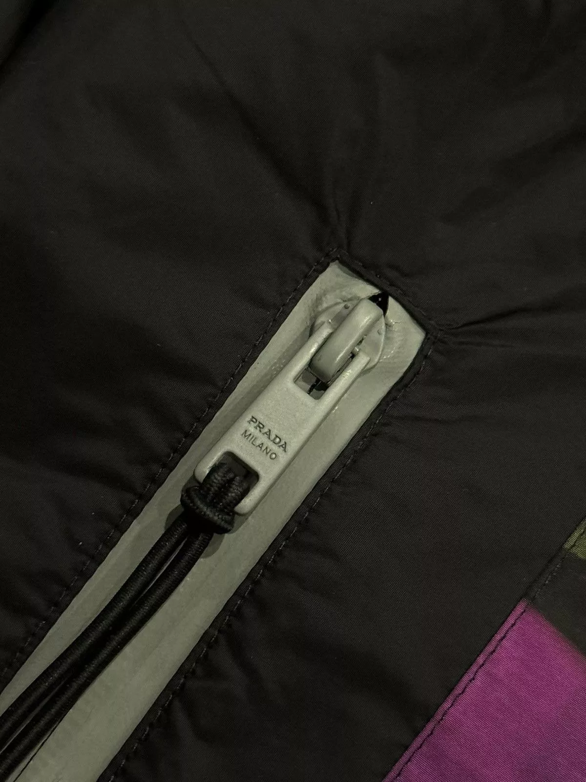 Prada Rain Jackets Prada Velvet Knife Windbreaker Jacket Black