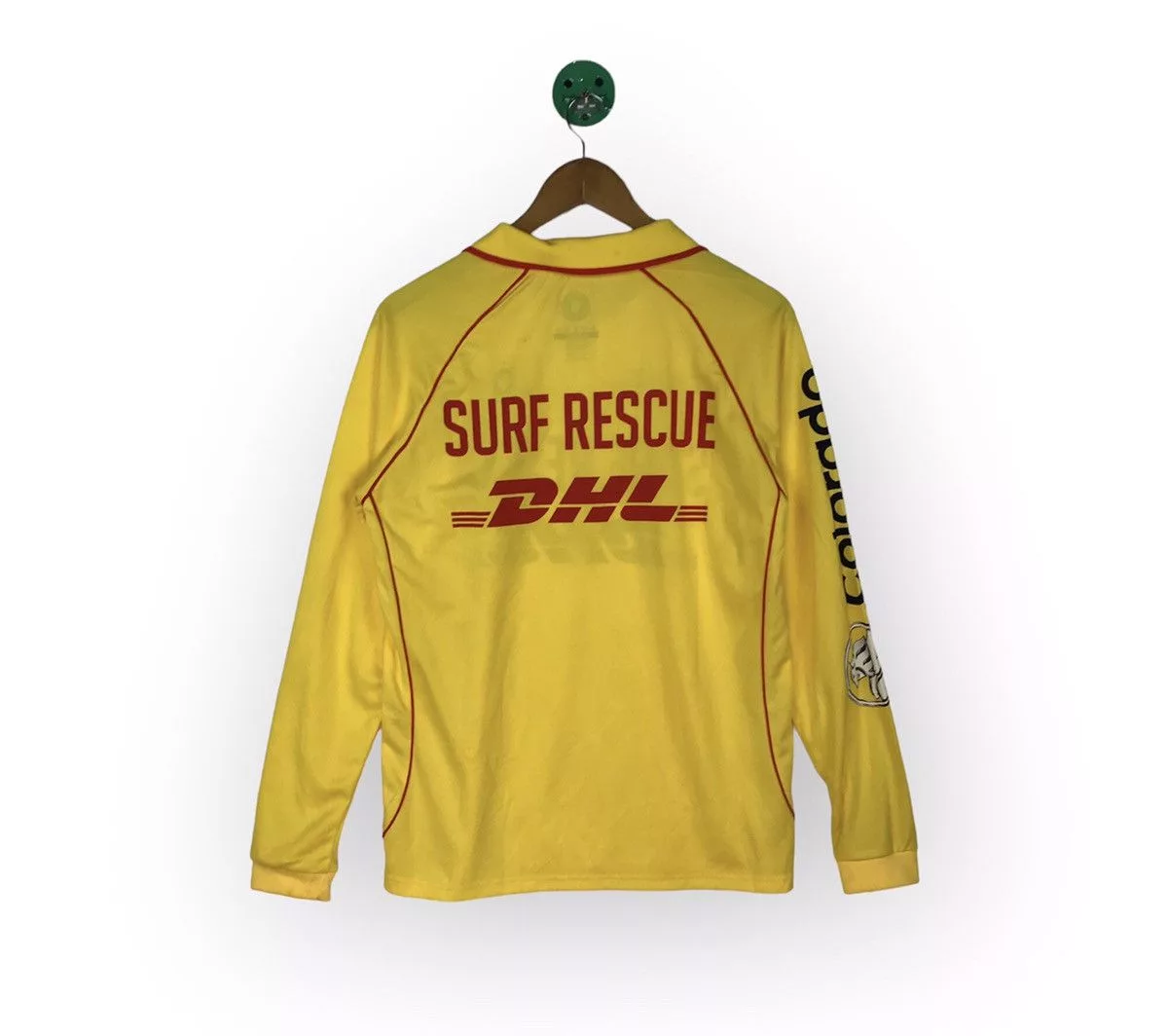 DHL Jerseys Dhl Surf Rescue Long Sleeve Jersey Yellow Colour