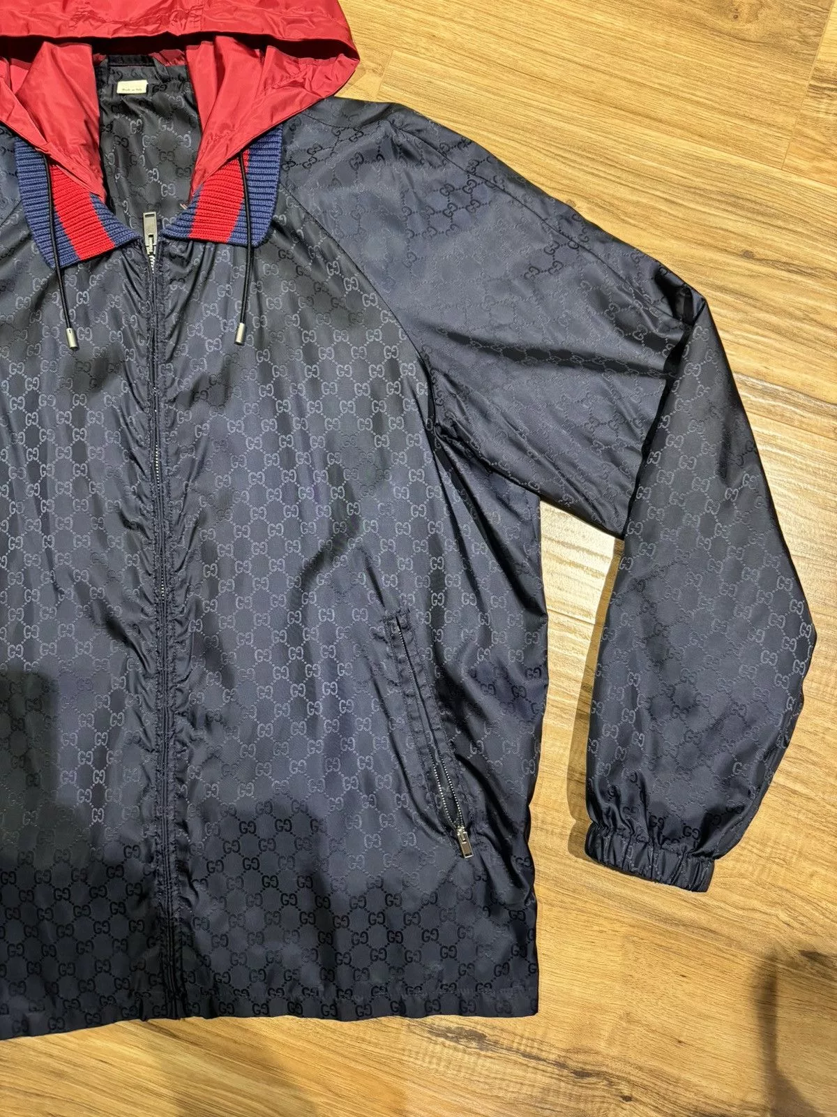 Gucci Raincoats Gucci jacket Black