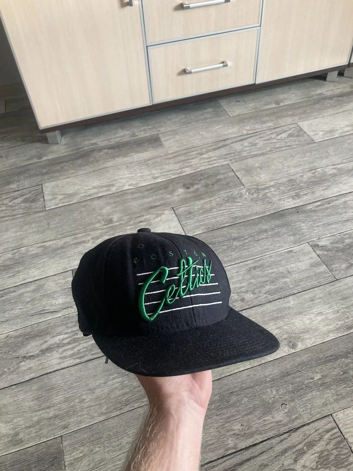 Mitchell & Ness Hats Mitchell & Ness × NBA Mitchell&ness Boston celtics hat cap y2k Vintage Black