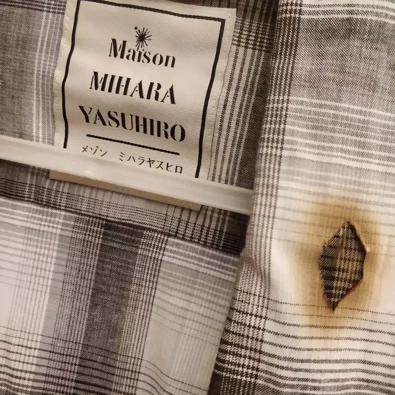 Maison MIHARA YASUHIRO Shirts Button Ups Maison MIHARA YASUHIRO Mihara Yasuhiro long shirt Gray