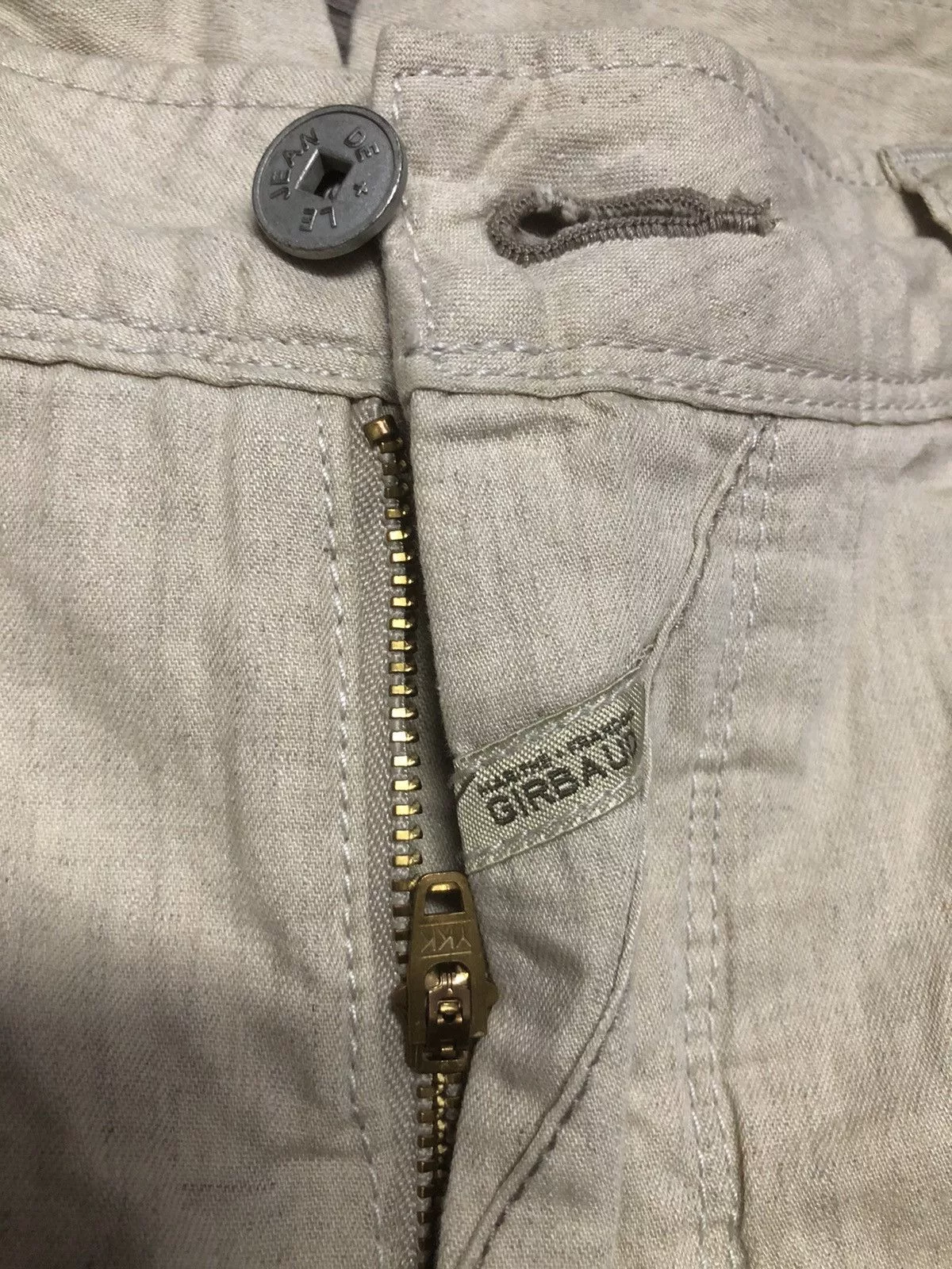 Designer Pants Designer × Marithe + Francois Girbaud × Vintage MARITHE FRANCOIS GIRBAUD CASUAL PANT White