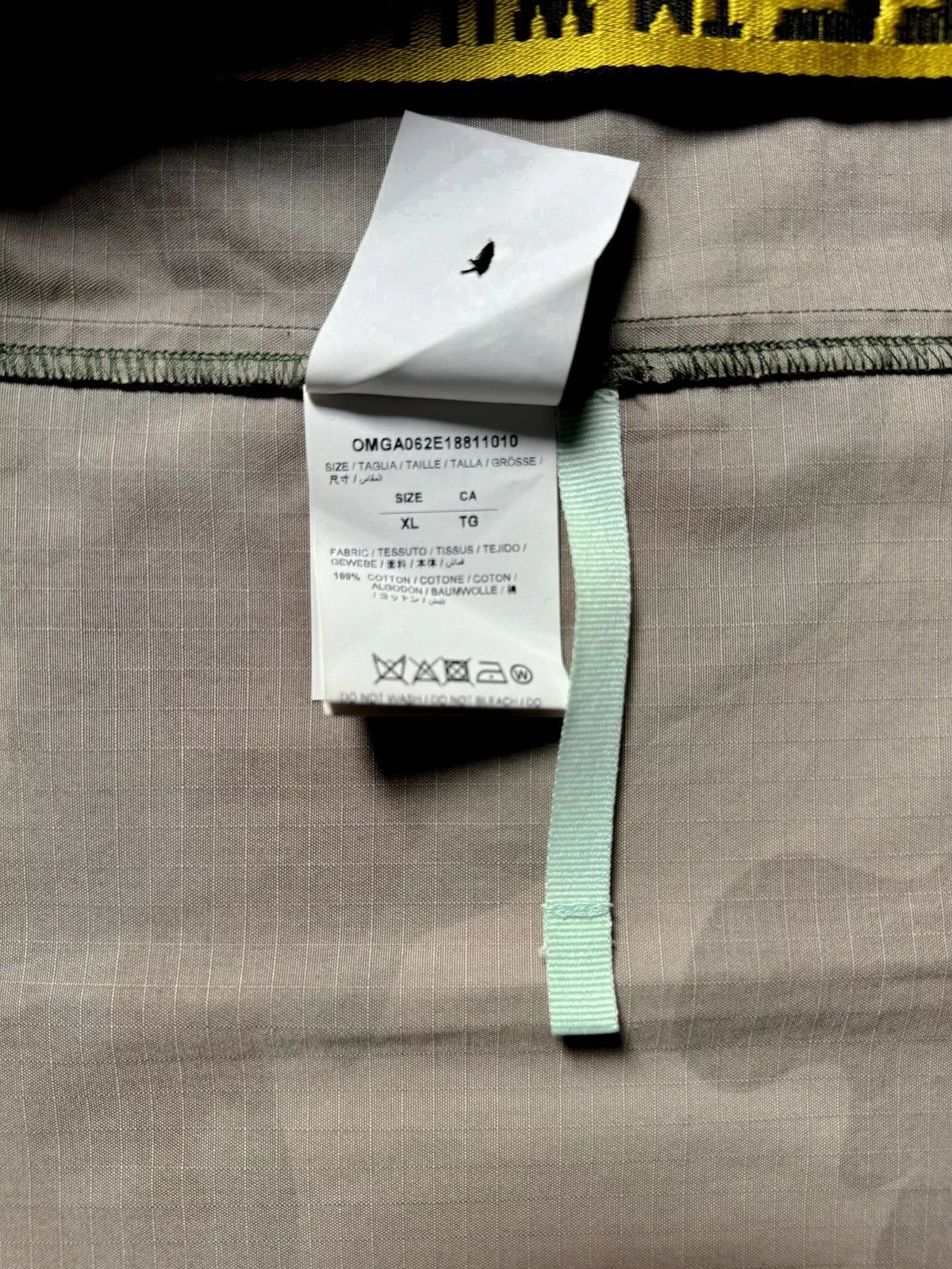 Off-White Light Jackets Off-White Field jacket Off White Black