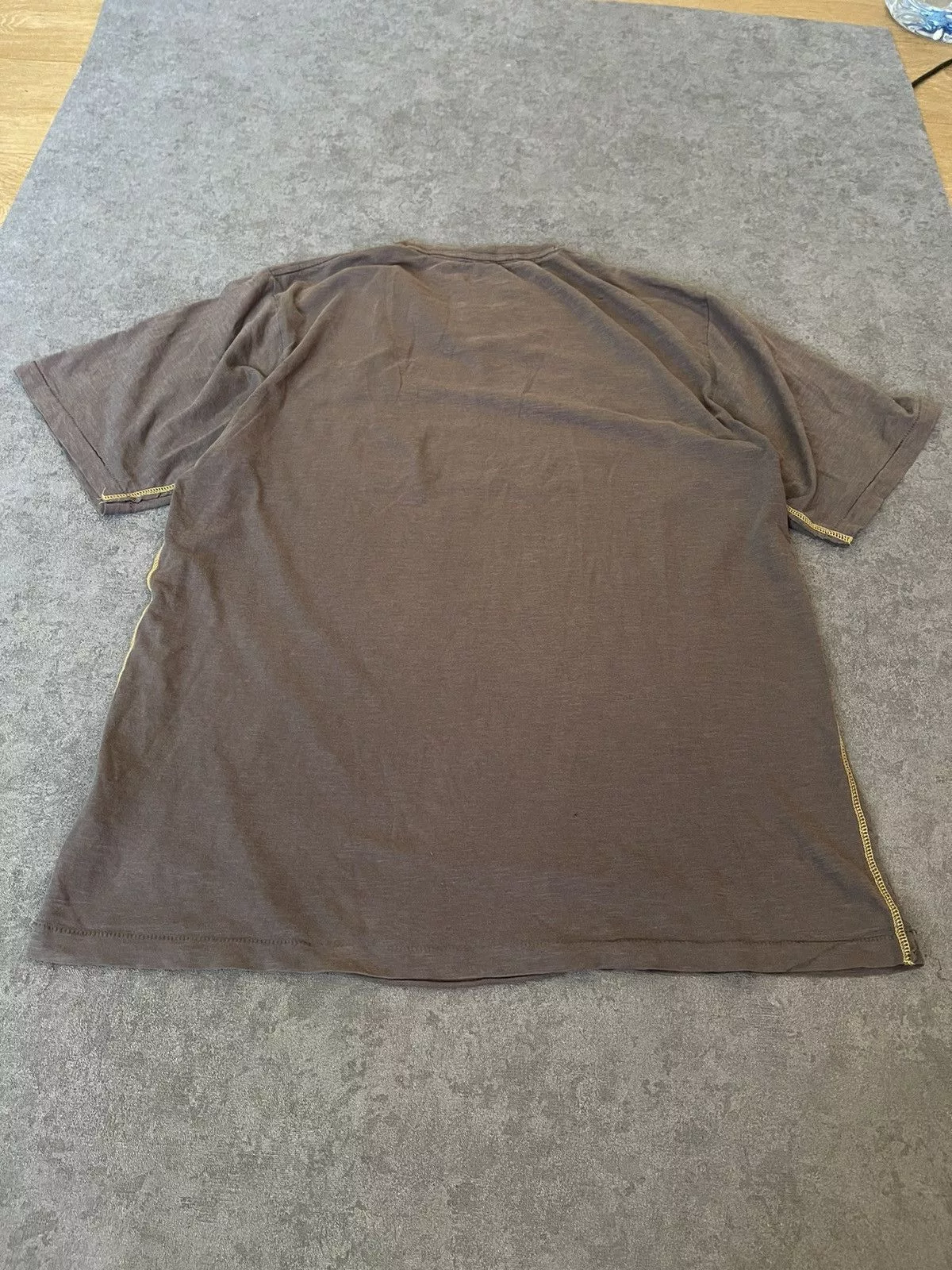 Ecko Unltd. Short Sleeve T Shirts Ecko Unltd. × Fubu × Rap Tees Vintage Ecko Unltd Big Logo Tribal Grey Tee Gray
