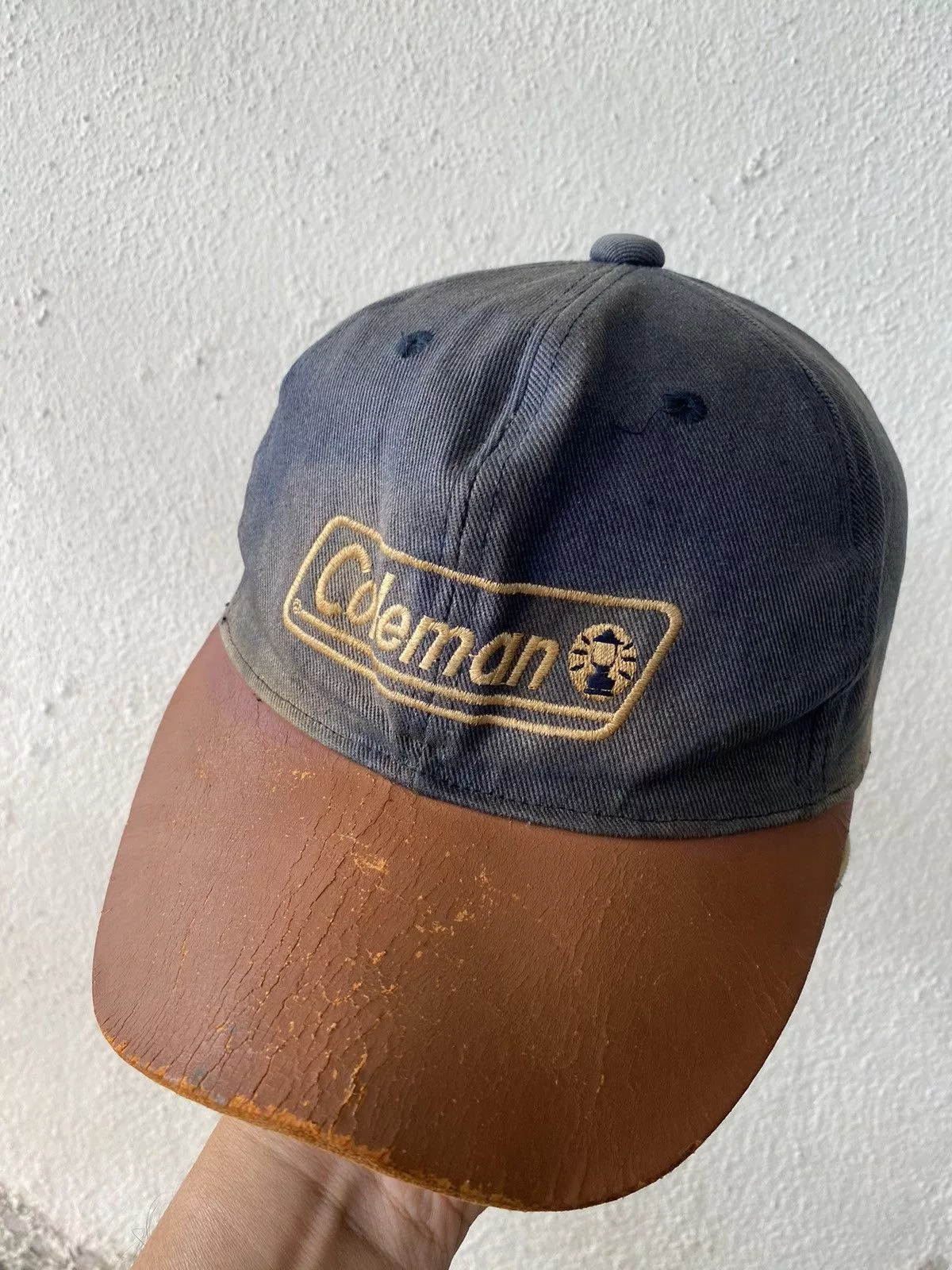 Coleman Hats Coleman × Vintage Vintage Coleman Cowhide Brim (faded) Multi Streetwear