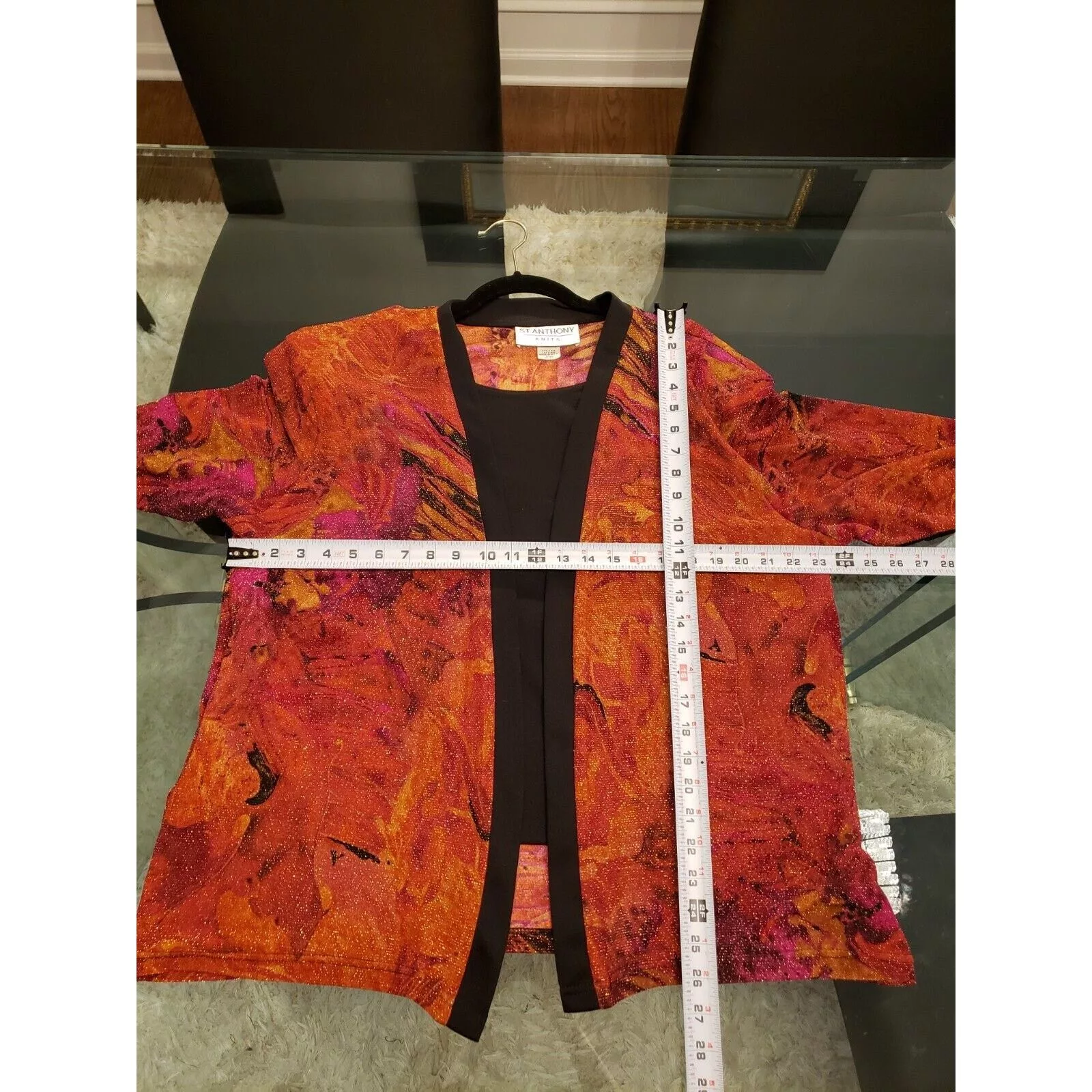 Other Blouses Other ST. Anthony Polyester Round Neck Long Sleeve Top Blouse 20W Multi