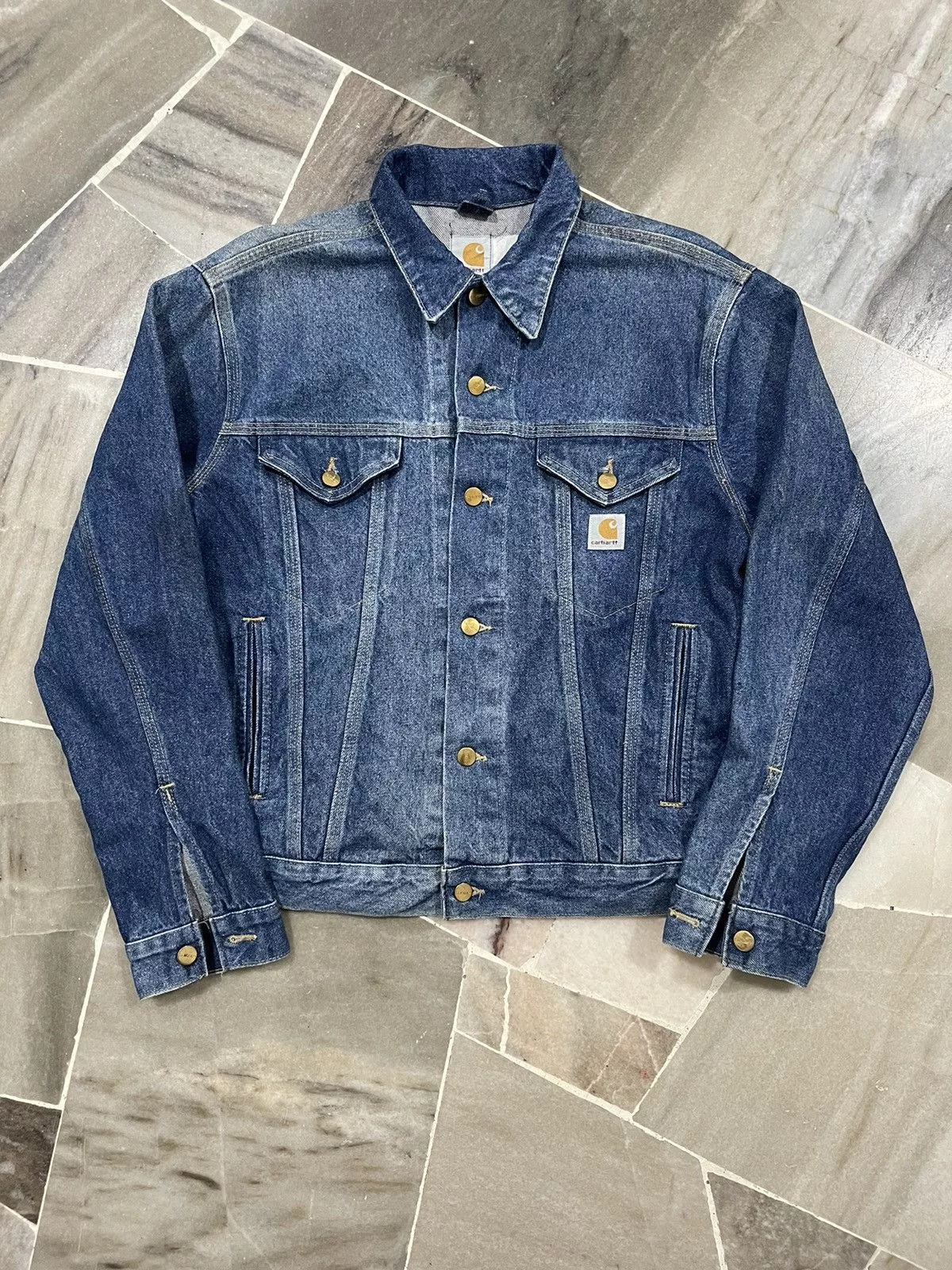 Carhartt Denim Jackets Carhartt × Vintage 90s CARHARTT VINTAGE DENIM JACKET Blue