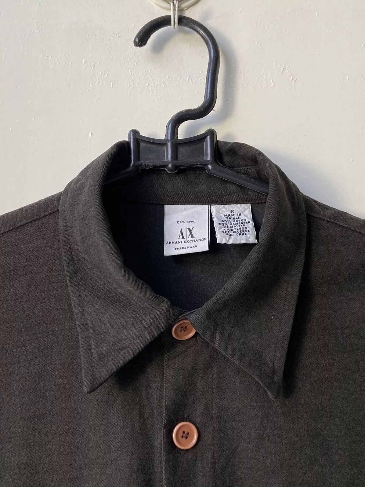 Armani Exchange Shirts Button Ups ARMANI EXCHANGE Brown Shirt
