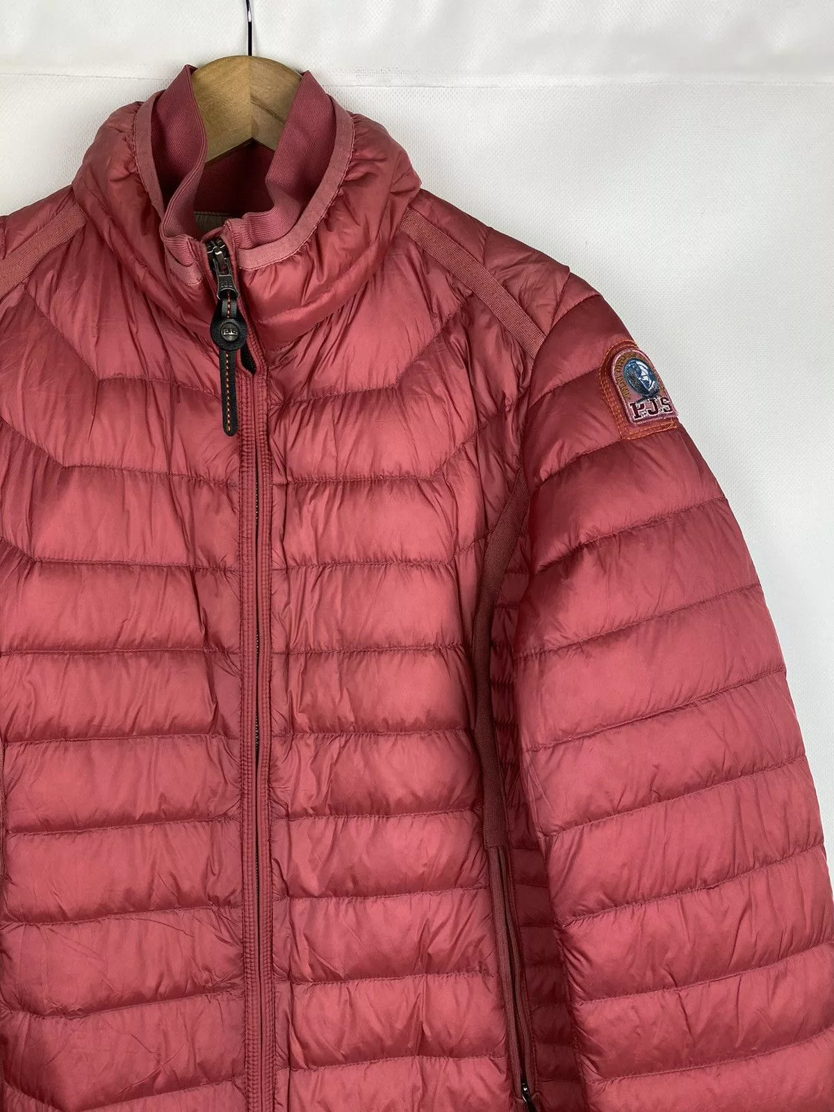 Parajumpers Down Jackets Parajumpers Super Light Weight ladies down jacket size Xl Pink Luxury