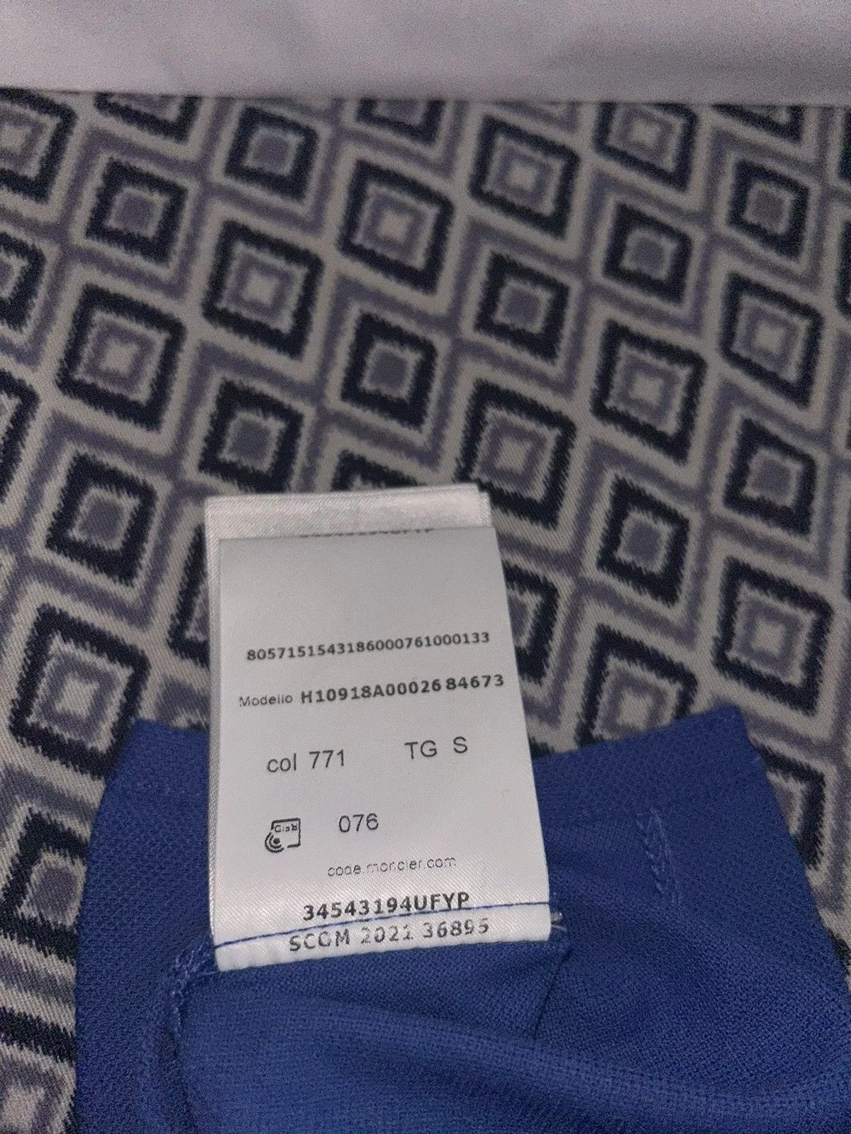 Moncler Polos Moncler Shirt Blue