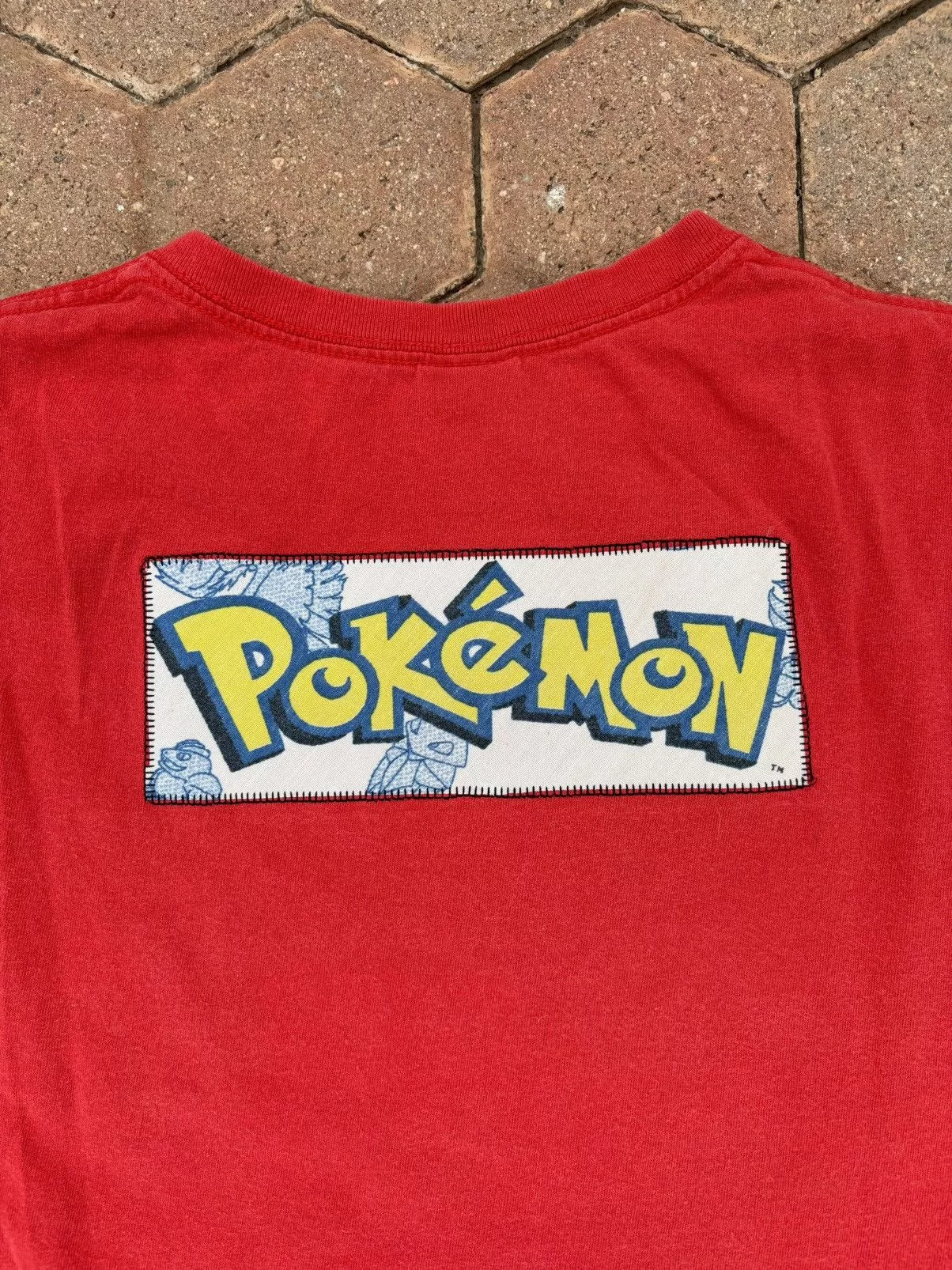 Anime Short Sleeve T Shirts Anime Custom Pokemon Tee Red