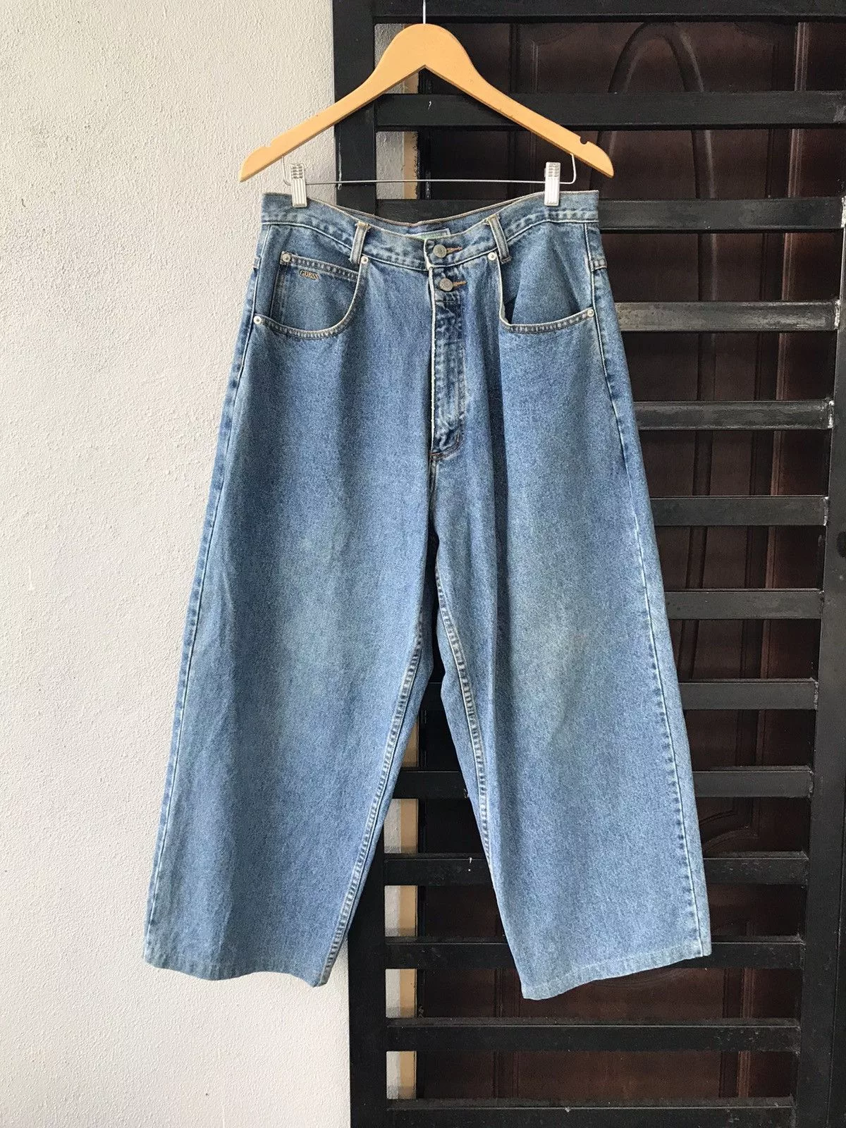 Guess Denim Guess × Vintage Vintage Rare Guess Usa Baggy Jeans Blue