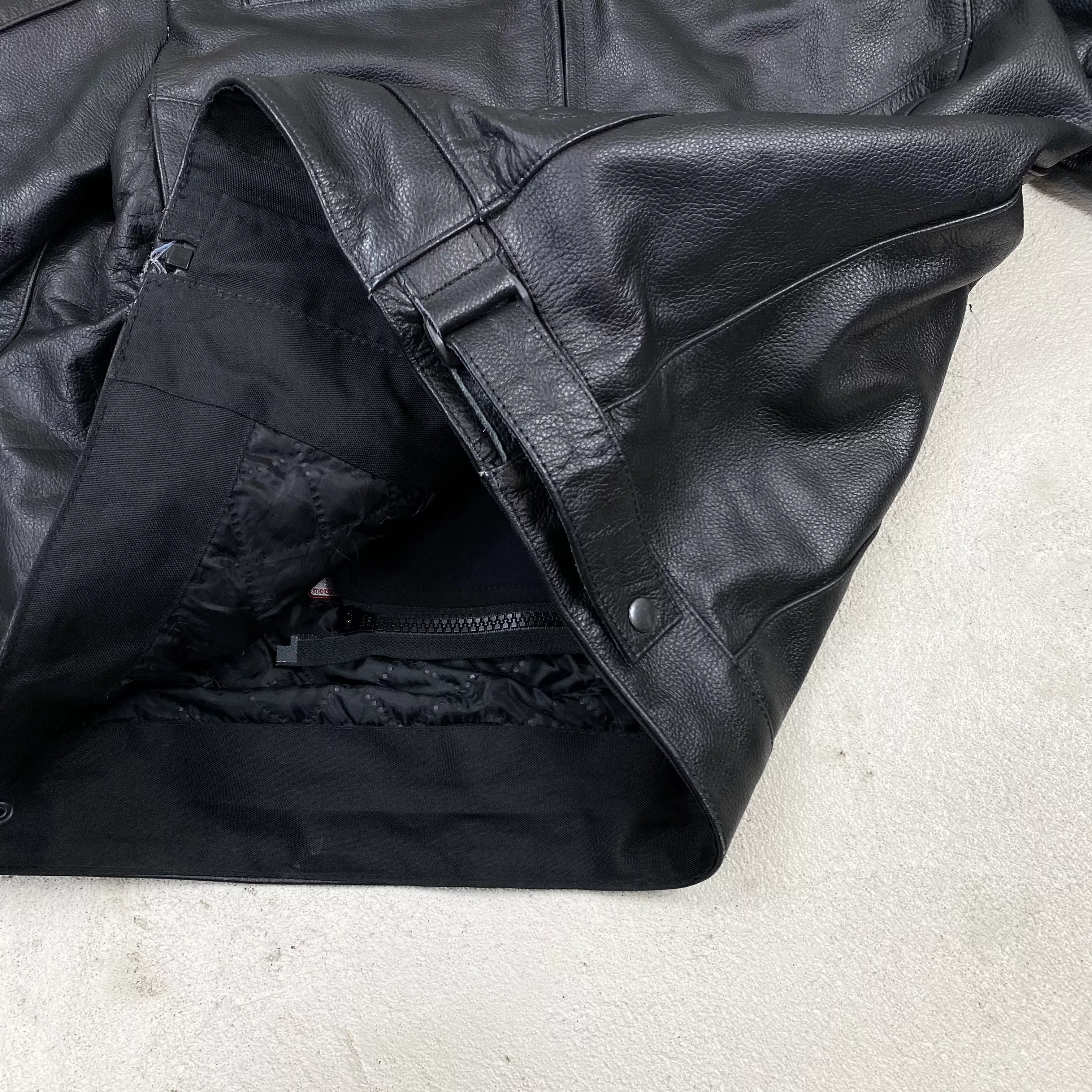Genuine Leather Leather Jackets Genuine Leather racing leather Jacket moto real biker Y2K Black Vintage