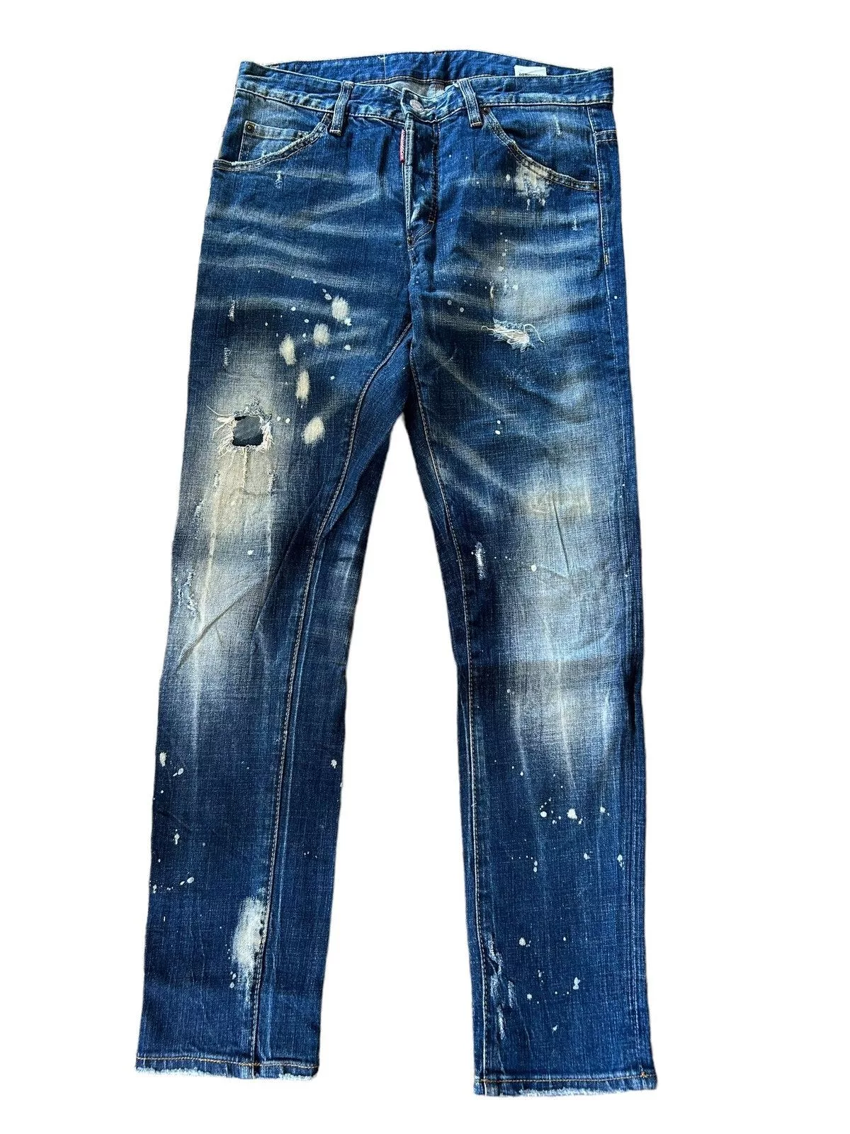 Dsquared2 Denim DSQUARED2 disteressed denim stretch jeans made in italy Blue Avant-Garde