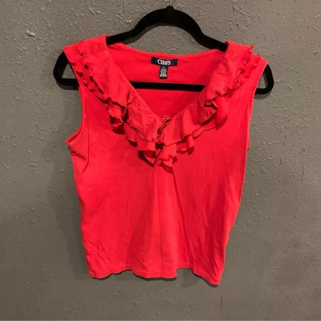 Women’s Chaps Blouses Red