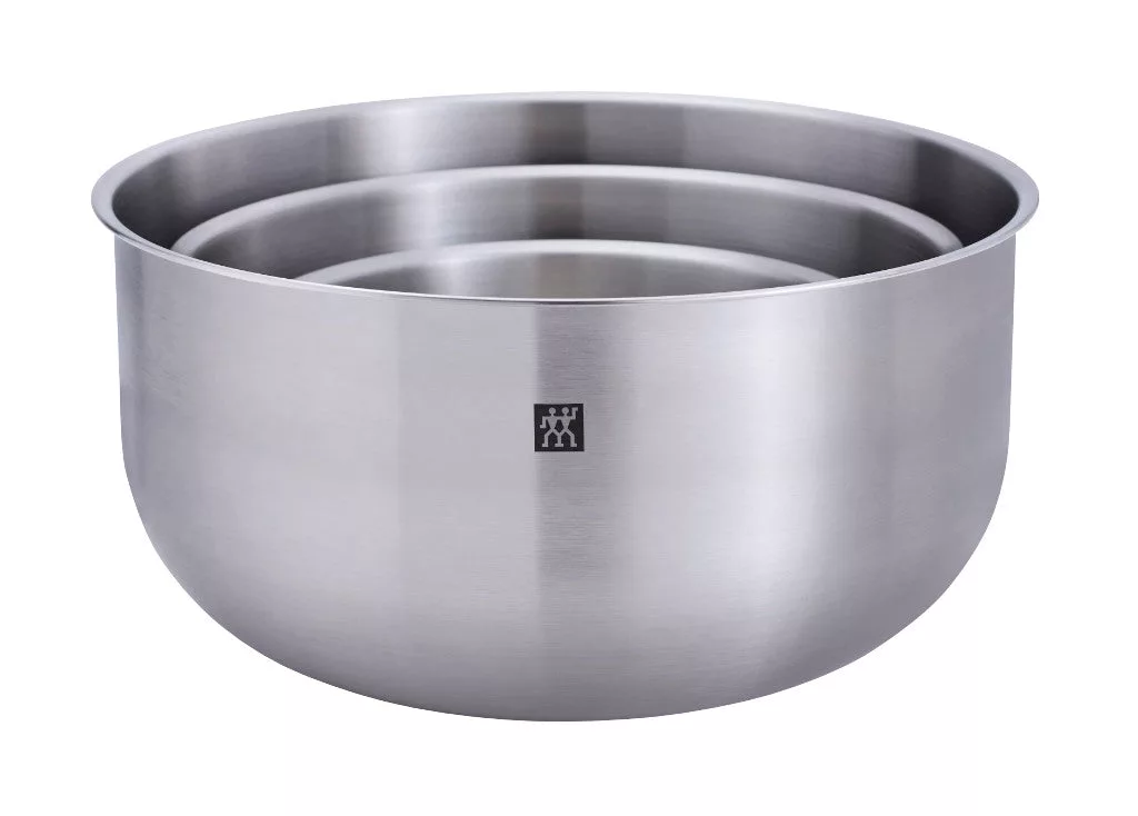 3-pc SS Nesting Bowls Set
