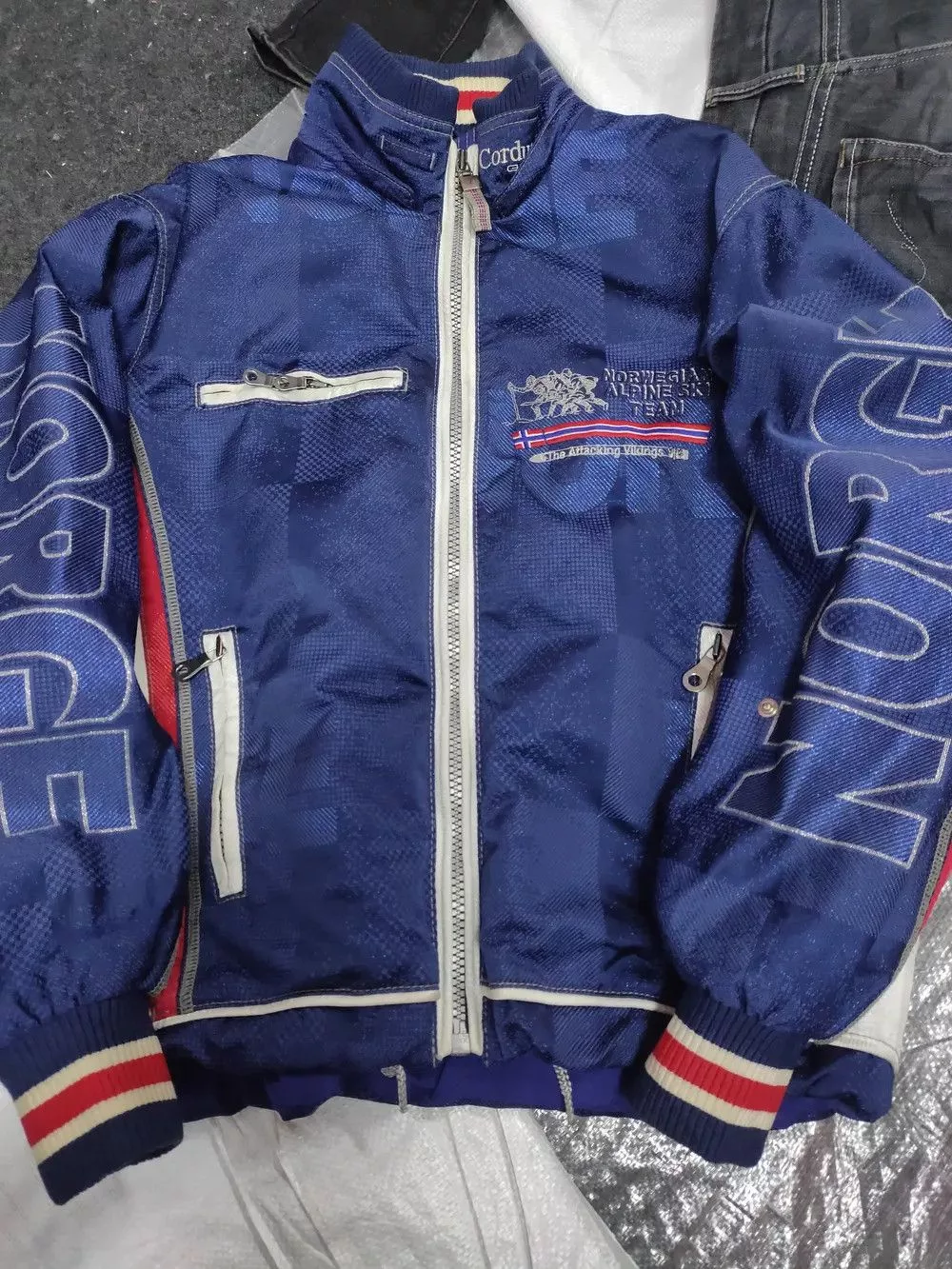 Other Bombers Other Phoenix Norge viking ski bomber jacket Blue