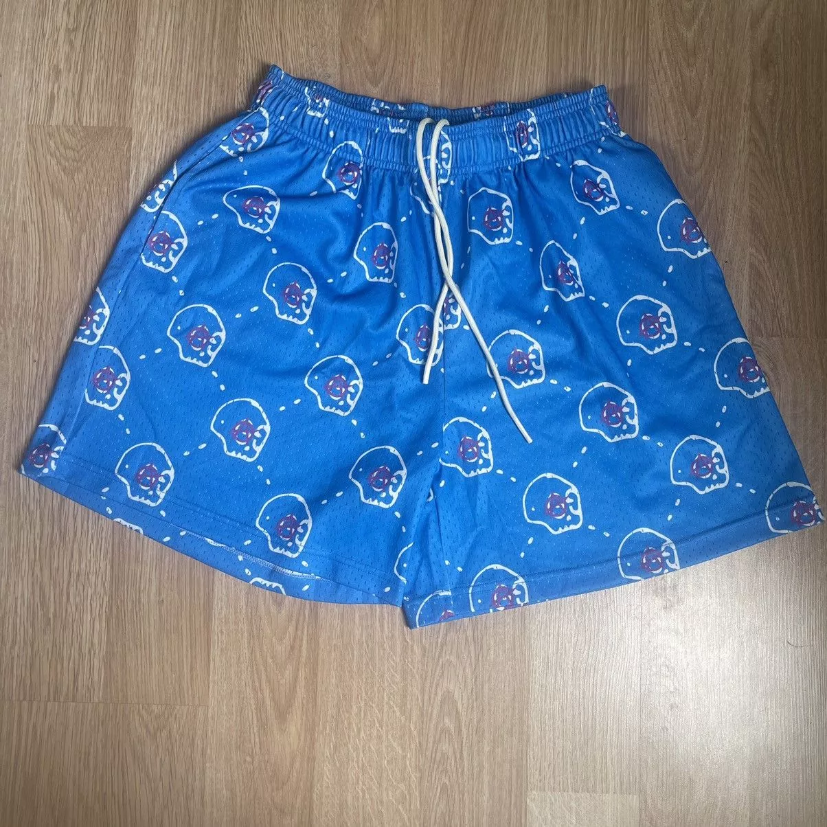 Bravest Studios Shorts Austen.AG x Bravest Studios SS22 Anarchy Shorts Blue Sz XL