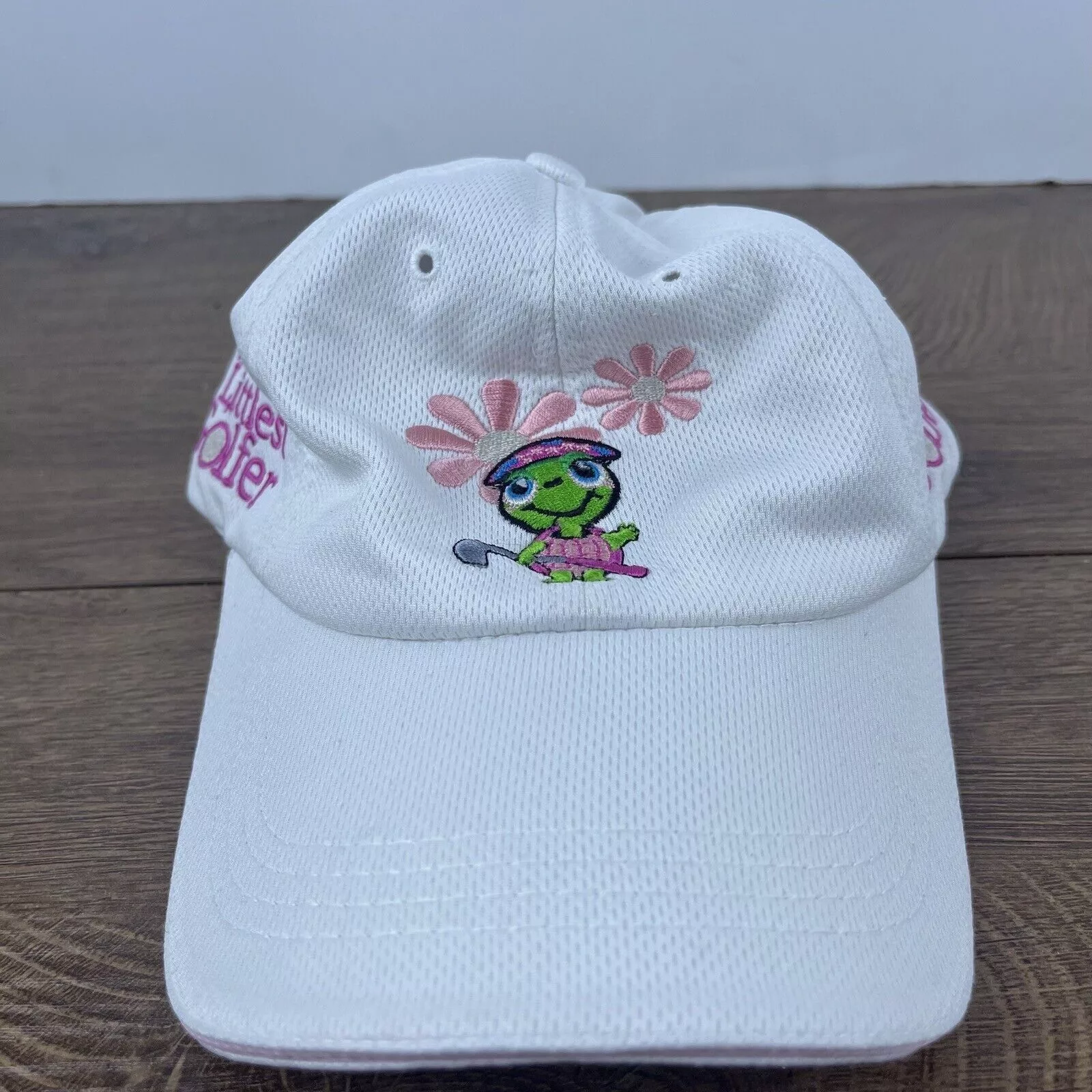 Other Hats Other Little Golfer Hat The Littliest Golfer White Adjustable Hat